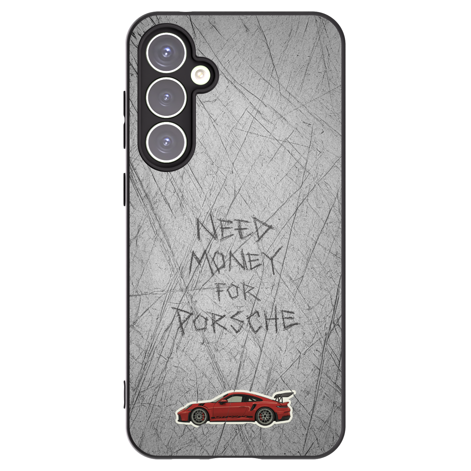 Picasee crna silikonska maskica za Samsung Galaxy S23 FE S711B - Garage Scratch