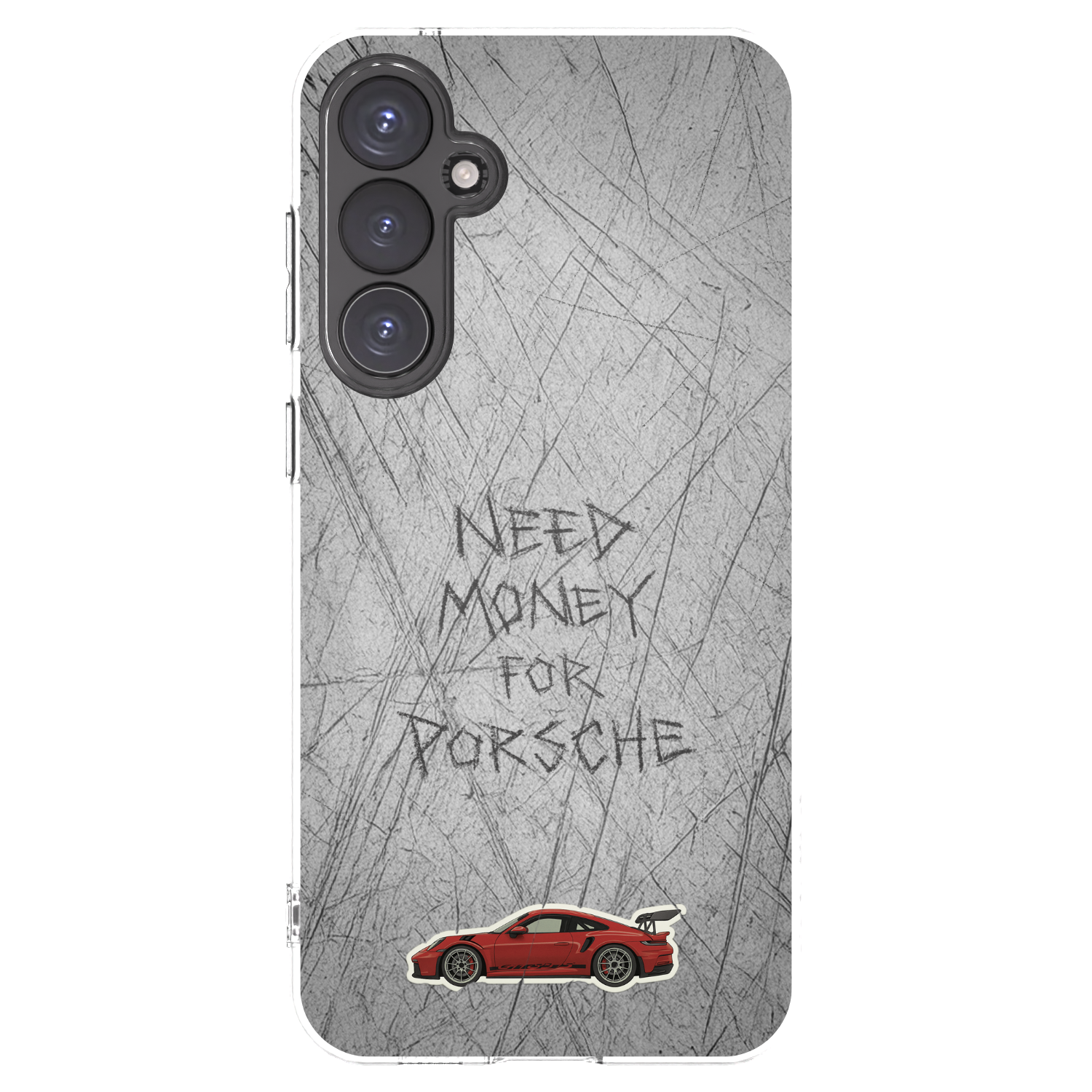 Picasee silikonska prozirna maskica za Samsung Galaxy S23 FE S711B - Garage Scratch