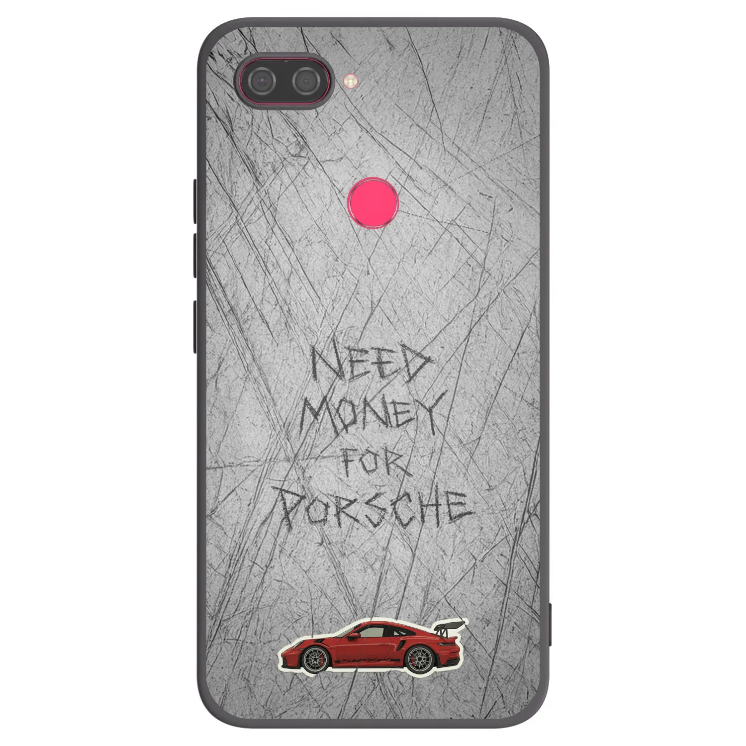 Picasee crna silikonska maskica za Xiaomi Mi 8 Lite - Garage Scratch