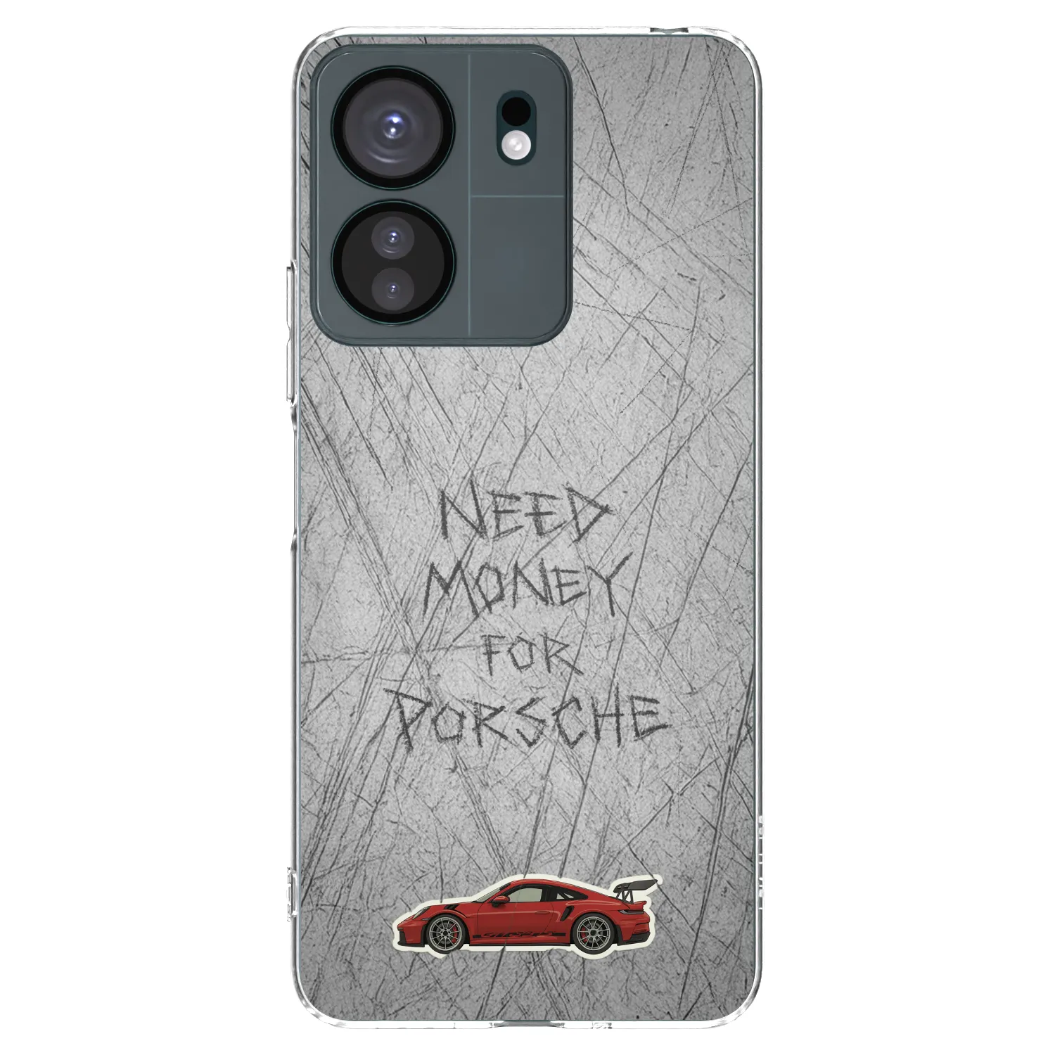 Picasee silikonska prozirna maskica za Xiaomi Redmi 13C 4G - Garage Scratch