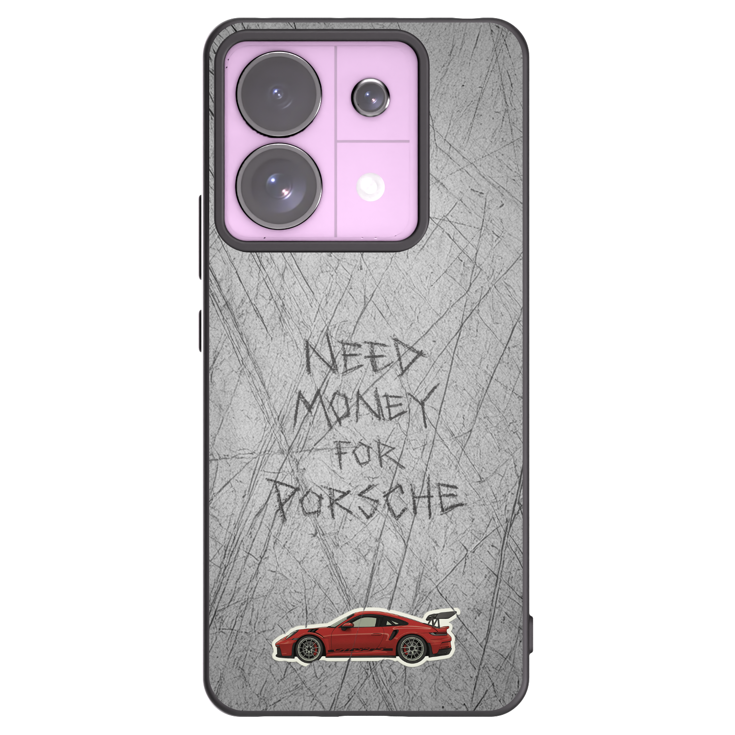Picasee crna silikonska maskica za Xiaomi Redmi Note 13 Pro 5G - Garage Scratch