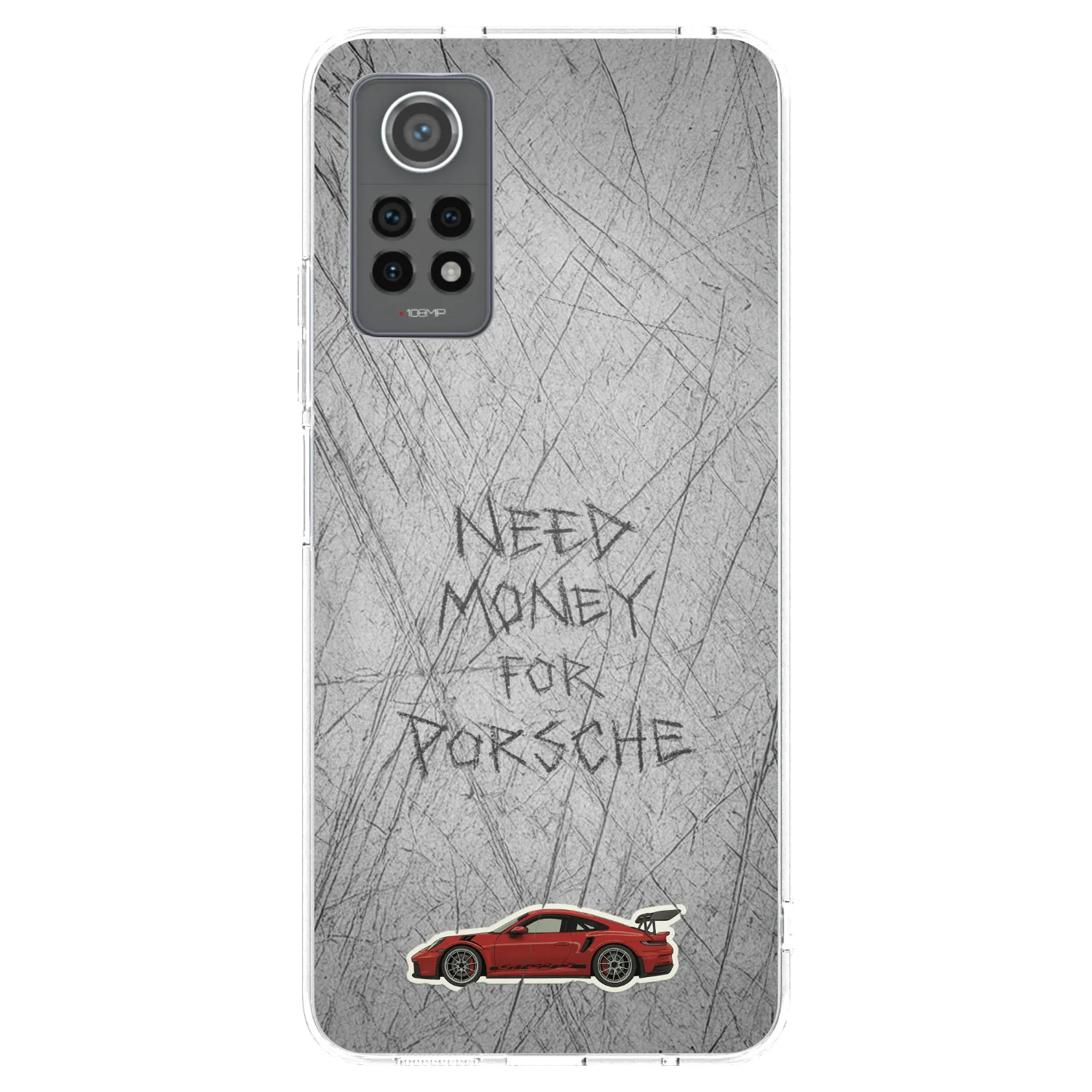 Picasee silikonska prozirna maskica za Xiaomi Redmi Note 12 Pro 4G - Garage Scratch