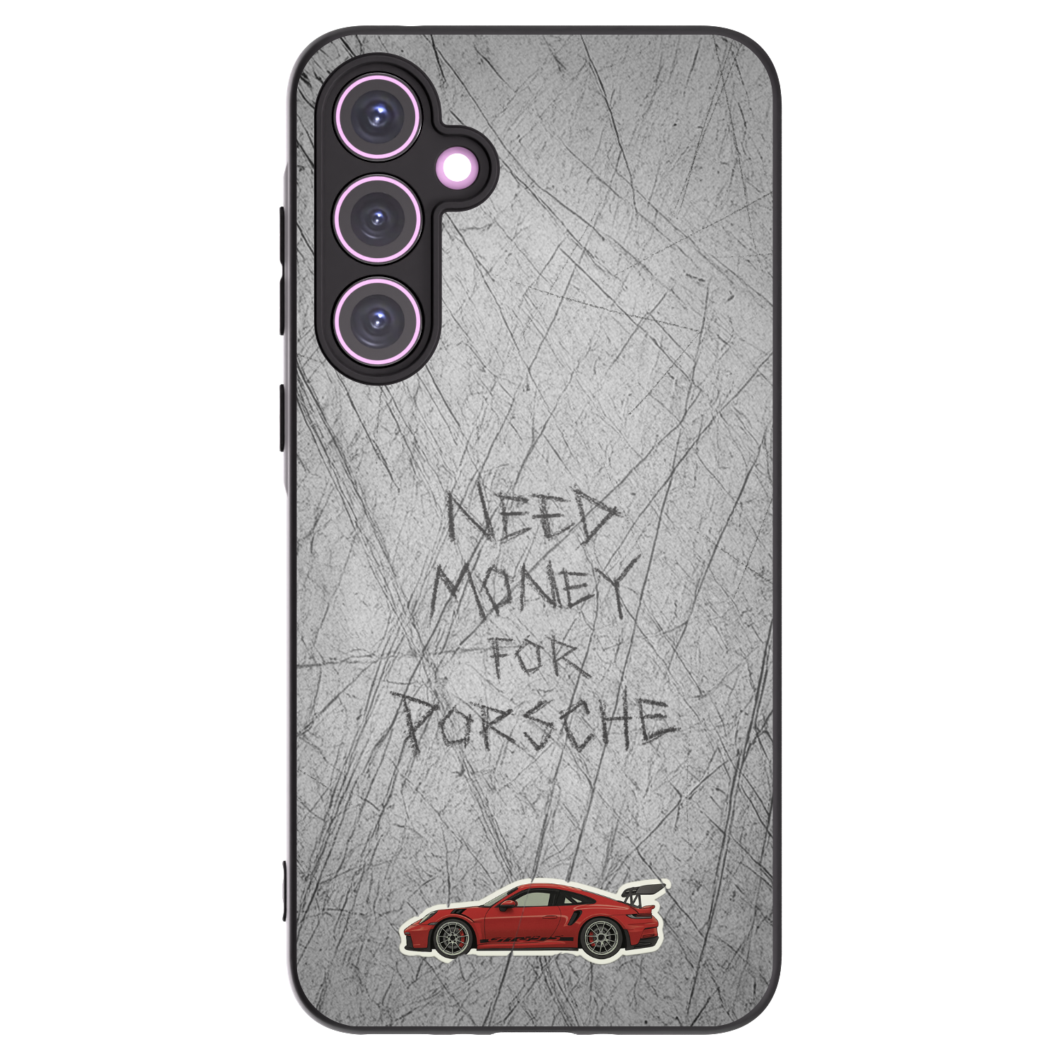 Picasee crna silikonska maskica za Samsung Galaxy A35 5G A356B - Garage Scratch