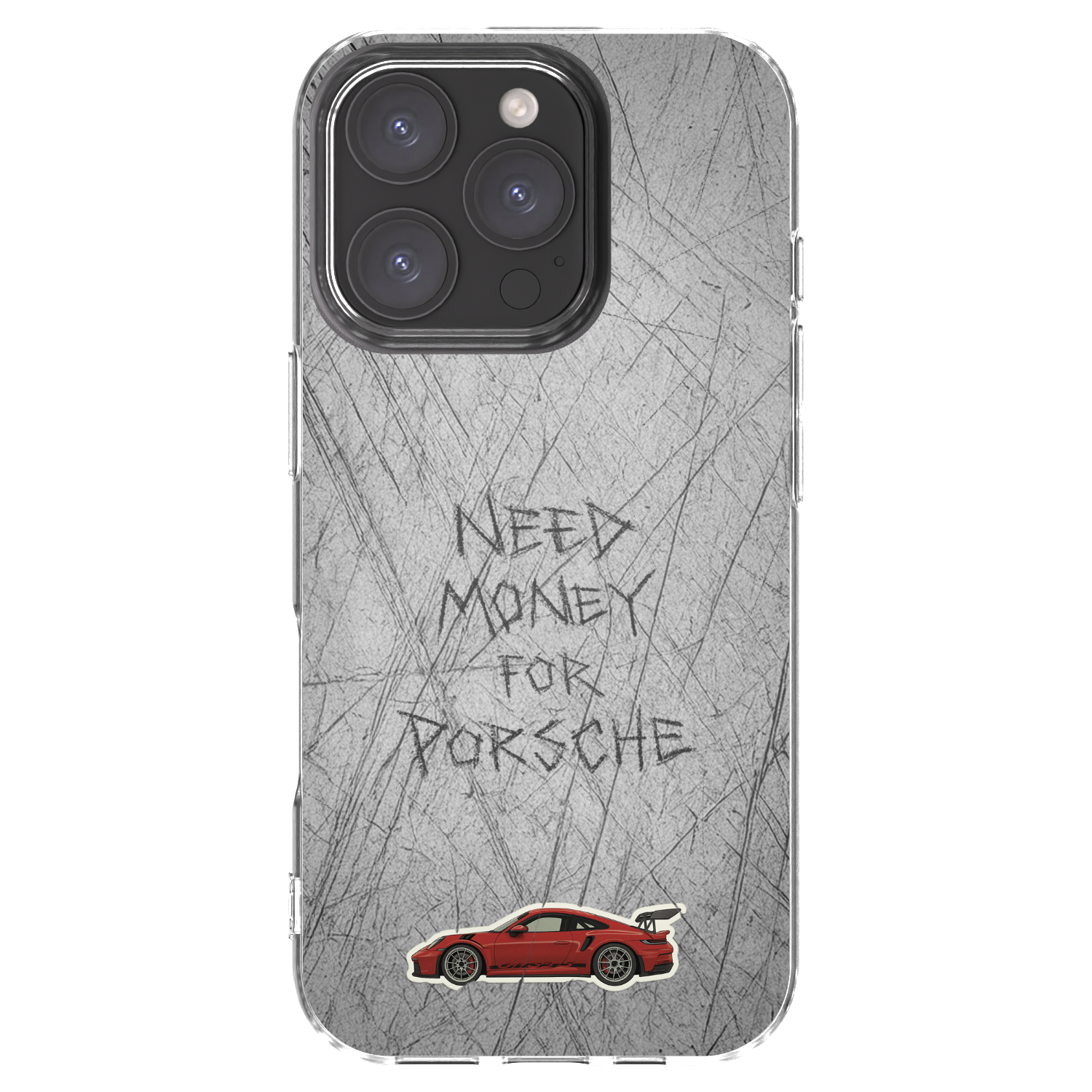 Picasee silikonska prozirna maskica za Apple iPhone 16 Pro - Garage Scratch