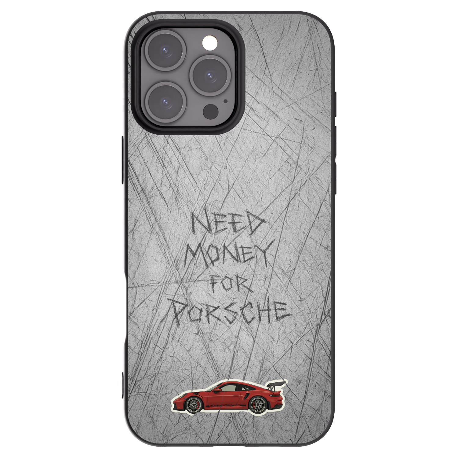 Picasee crna silikonska maskica za Apple iPhone 16 Pro Max - Garage Scratch