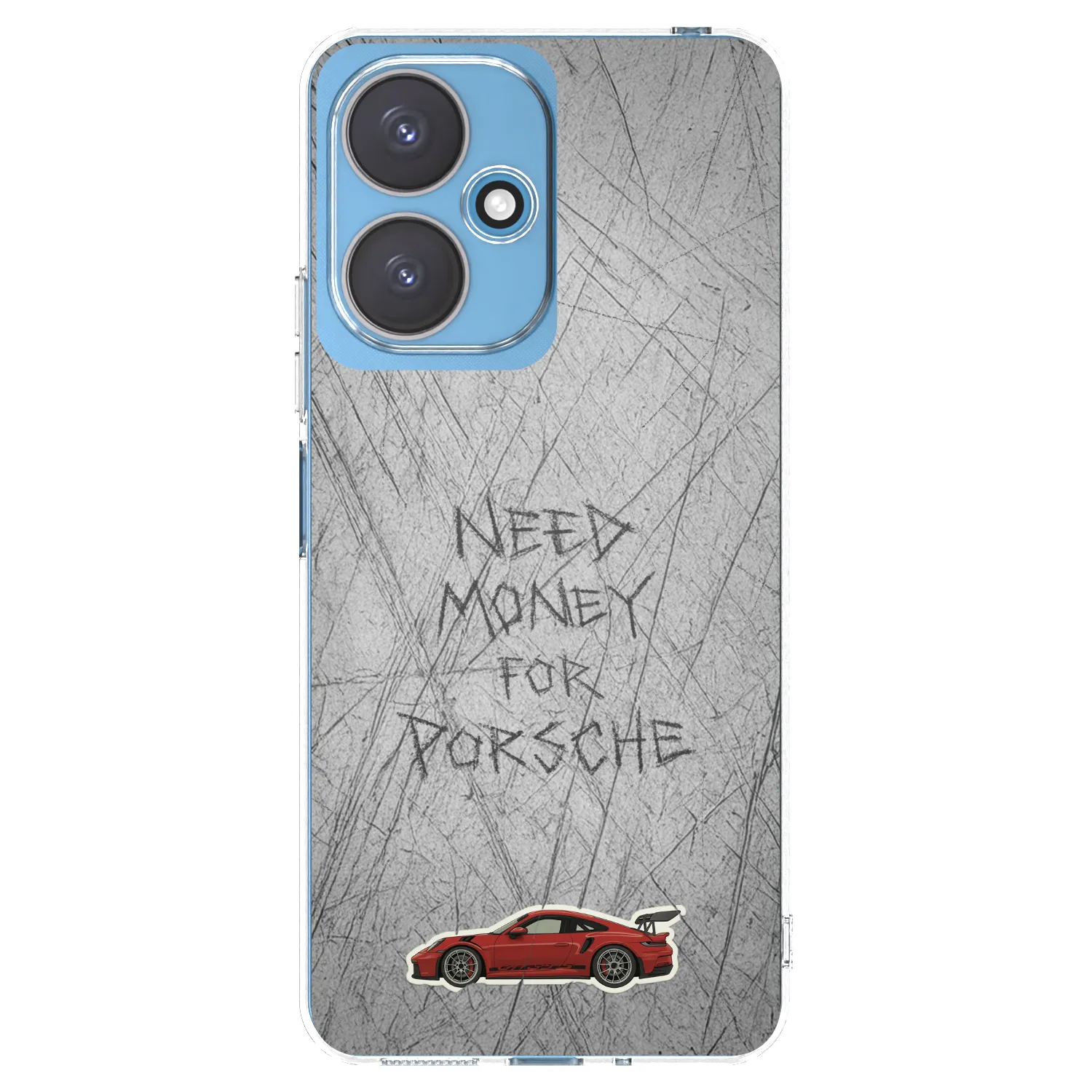 Picasee silikonska prozirna maskica za Xiaomi Redmi 13C 5G - Garage Scratch