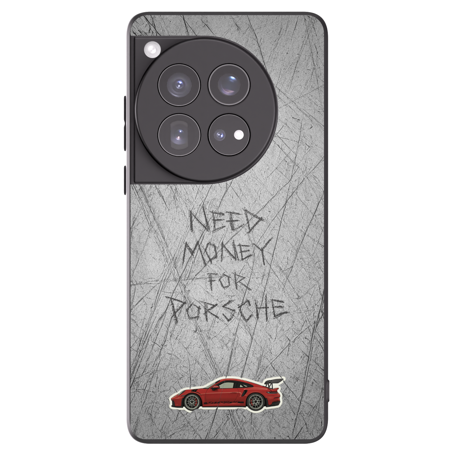 Picasee crna silikonska maskica za OnePlus 12 5G - Garage Scratch