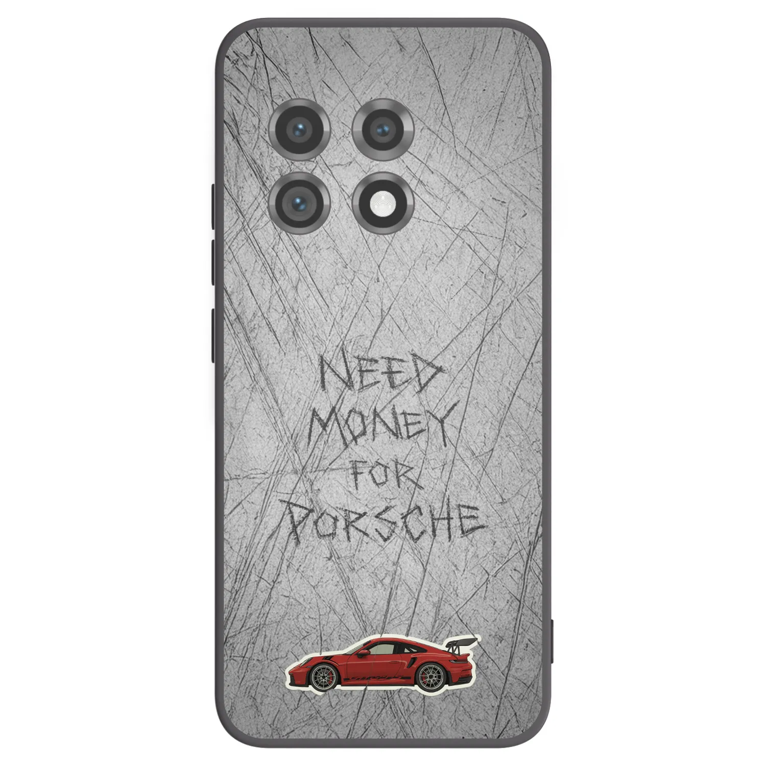 Picasee crna silikonska maskica za OnePlus 11 5G - Garage Scratch