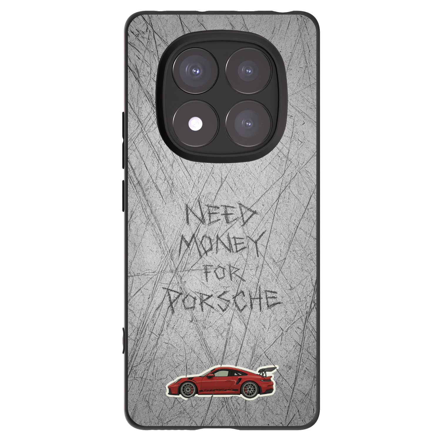 Picasee crna silikonska maskica za Xiaomi Redmi Note 14 Pro+ 5G - Garage Scratch