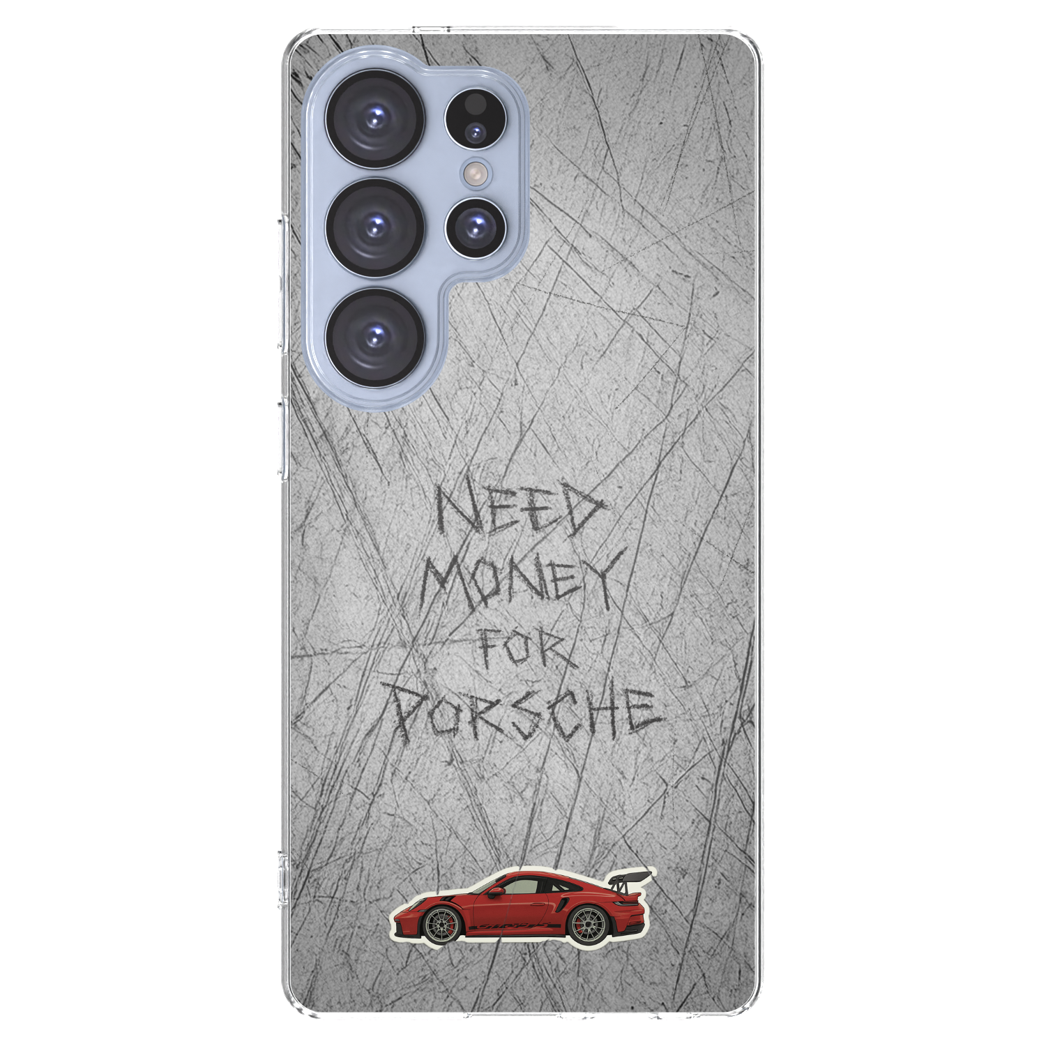 Picasee silikonska prozirna maskica za Samsung Galaxy S25 Ultra 5G - Garage Scratch