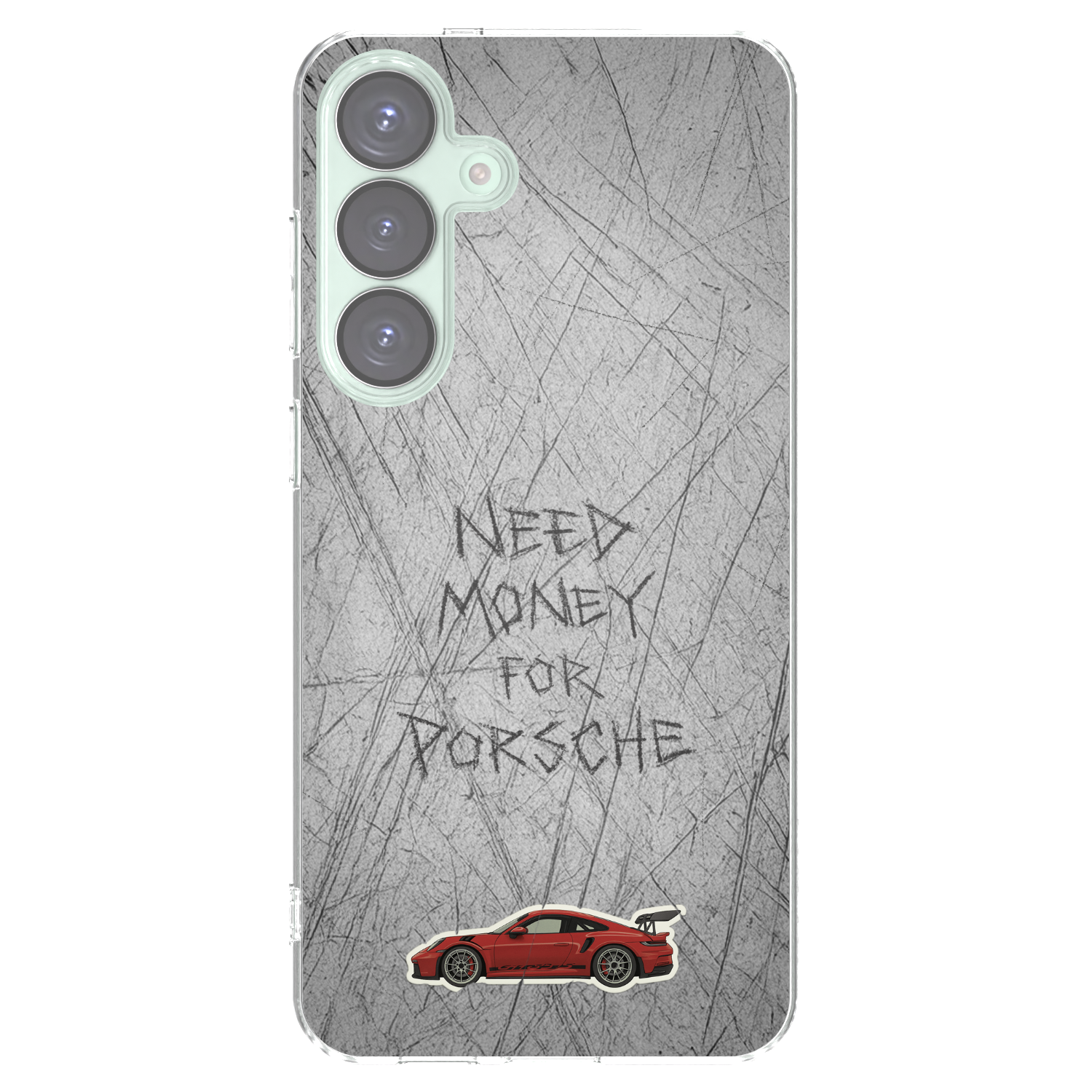 Picasee silikonska prozirna maskica za Samsung Galaxy S25+ 5G - Garage Scratch