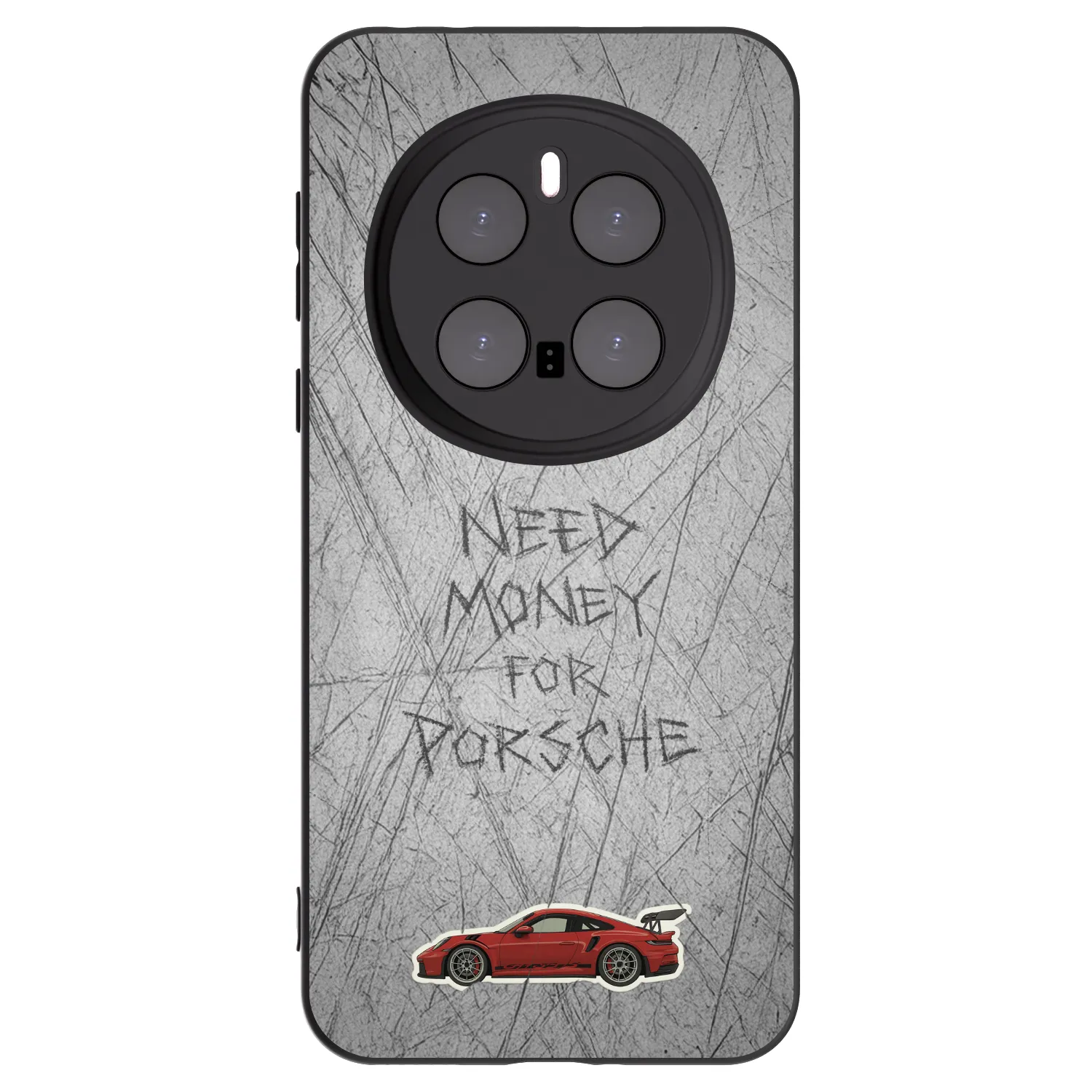 Picasee crna silikonska maskica za Honor Magic7 Pro 5G - Garage Scratch