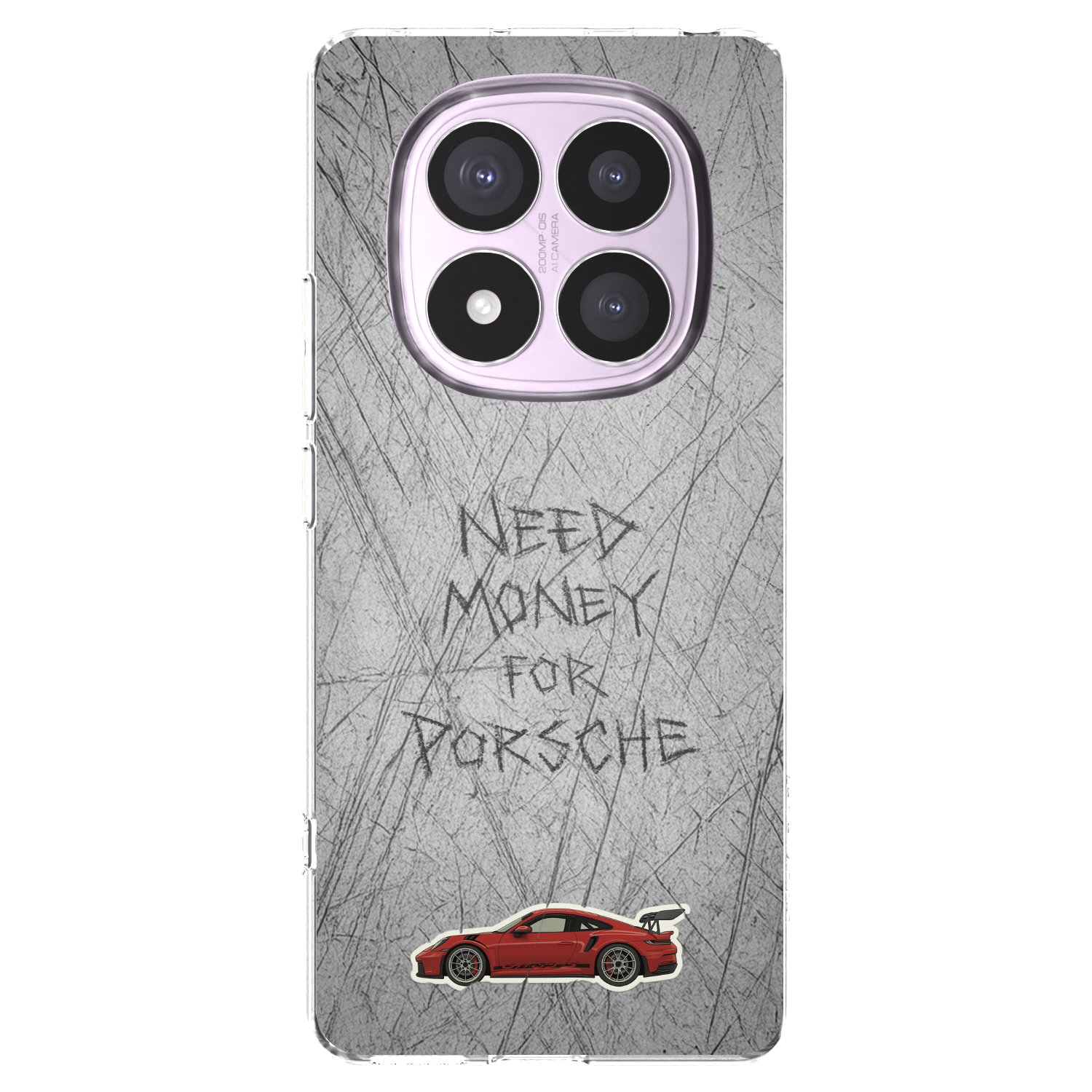 Picasee silikonska prozirna maskica za Xiaomi Redmi Note 14 Pro 4G - Garage Scratch