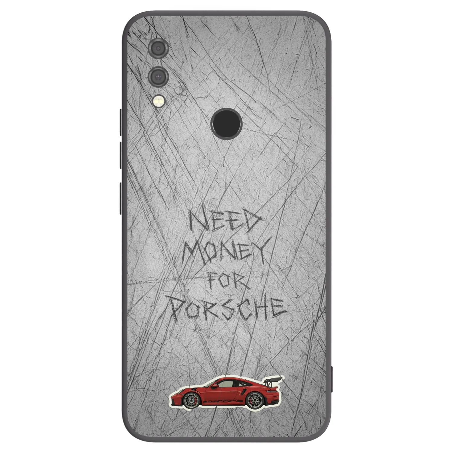 Picasee crna silikonska maskica za Xiaomi Redmi Note 7 - Garage Scratch
