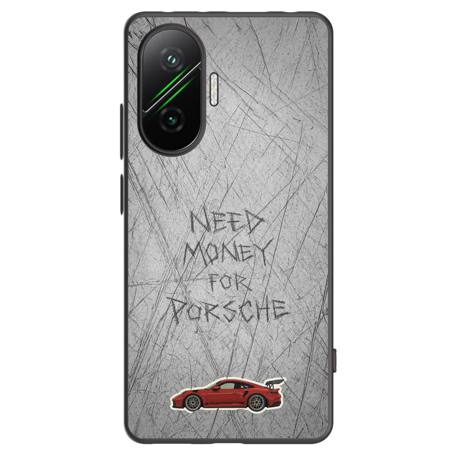 Picasee crna silikonska maskica za Xiaomi Poco F7 Pro 5G - Garage Scratch