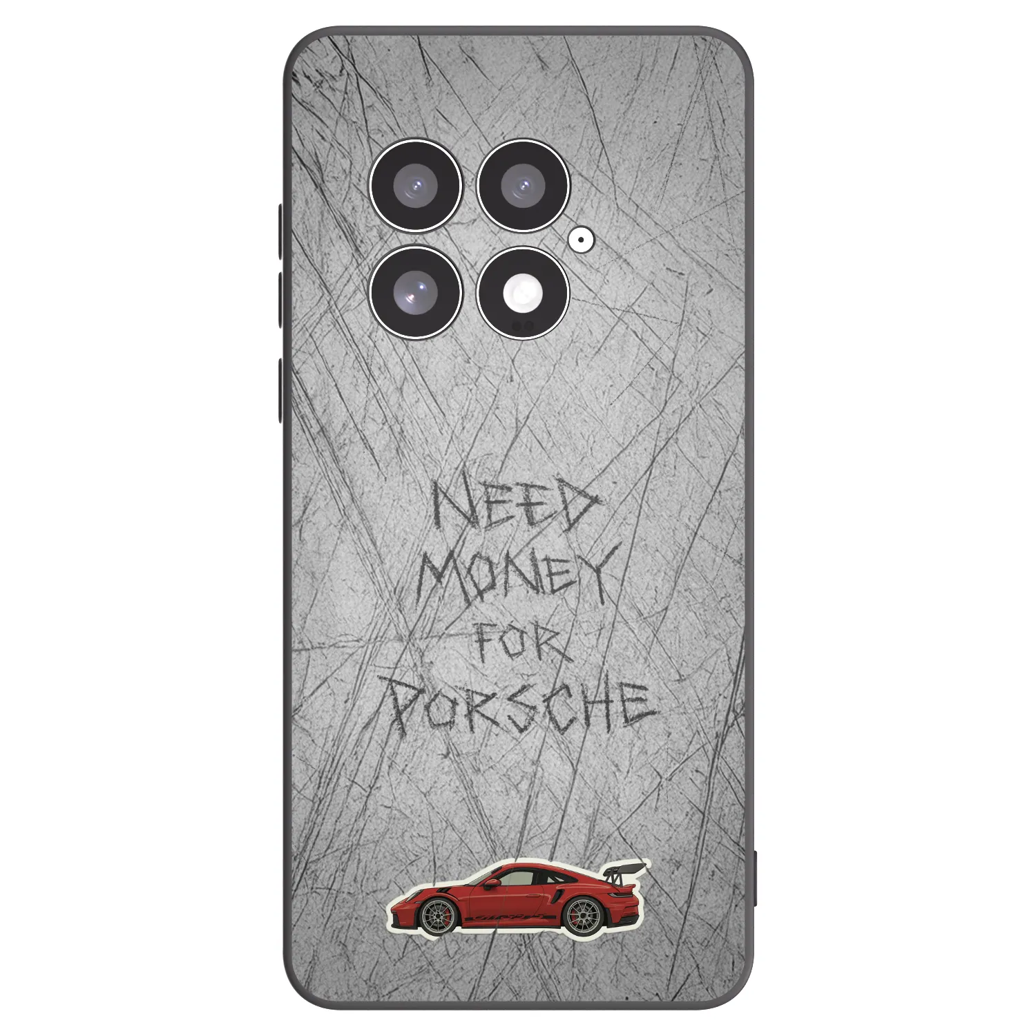 Picasee crna silikonska maskica za OnePlus 13 5G - Garage Scratch