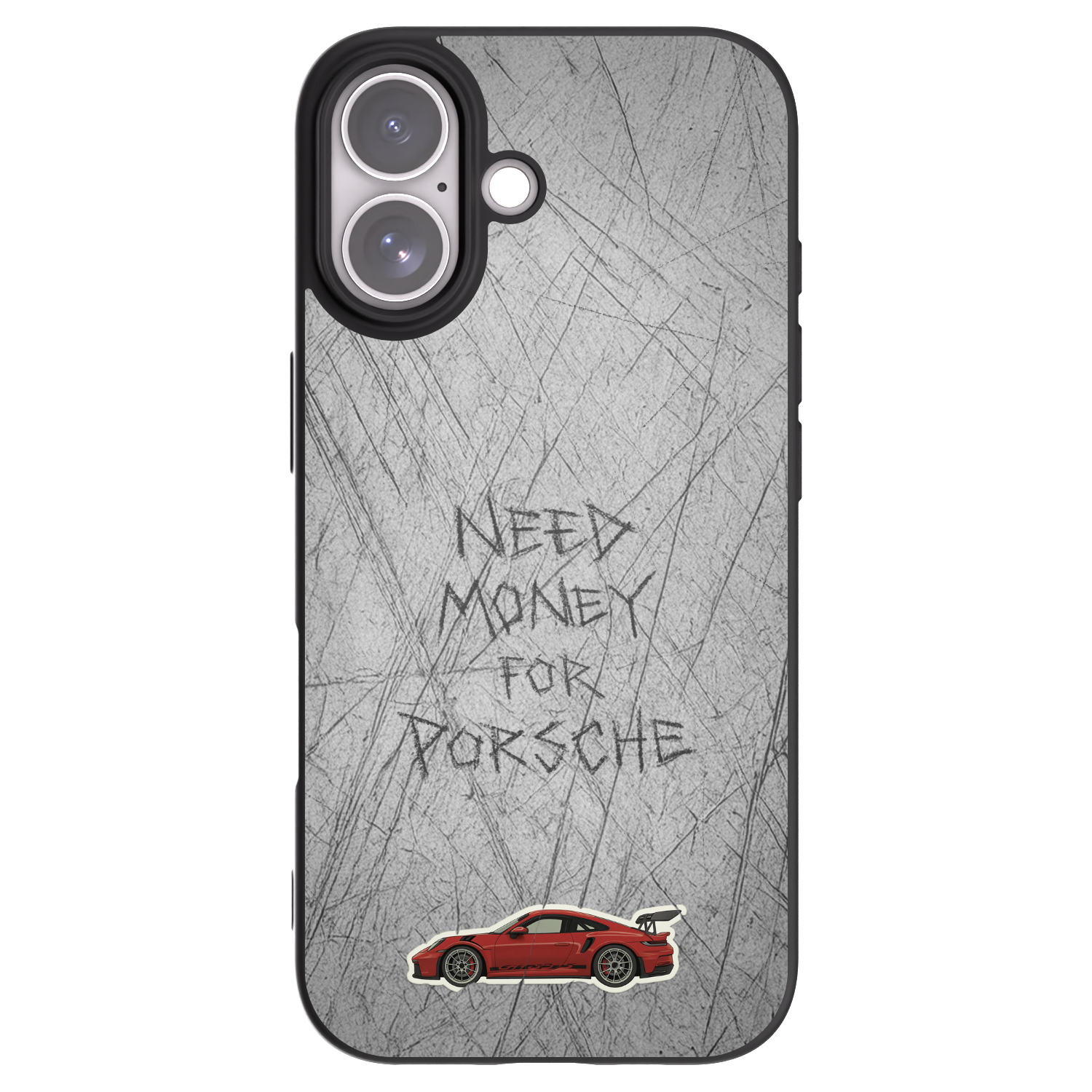 Picasee crna silikonska maskica za Apple iPhone 17 - Garage Scratch