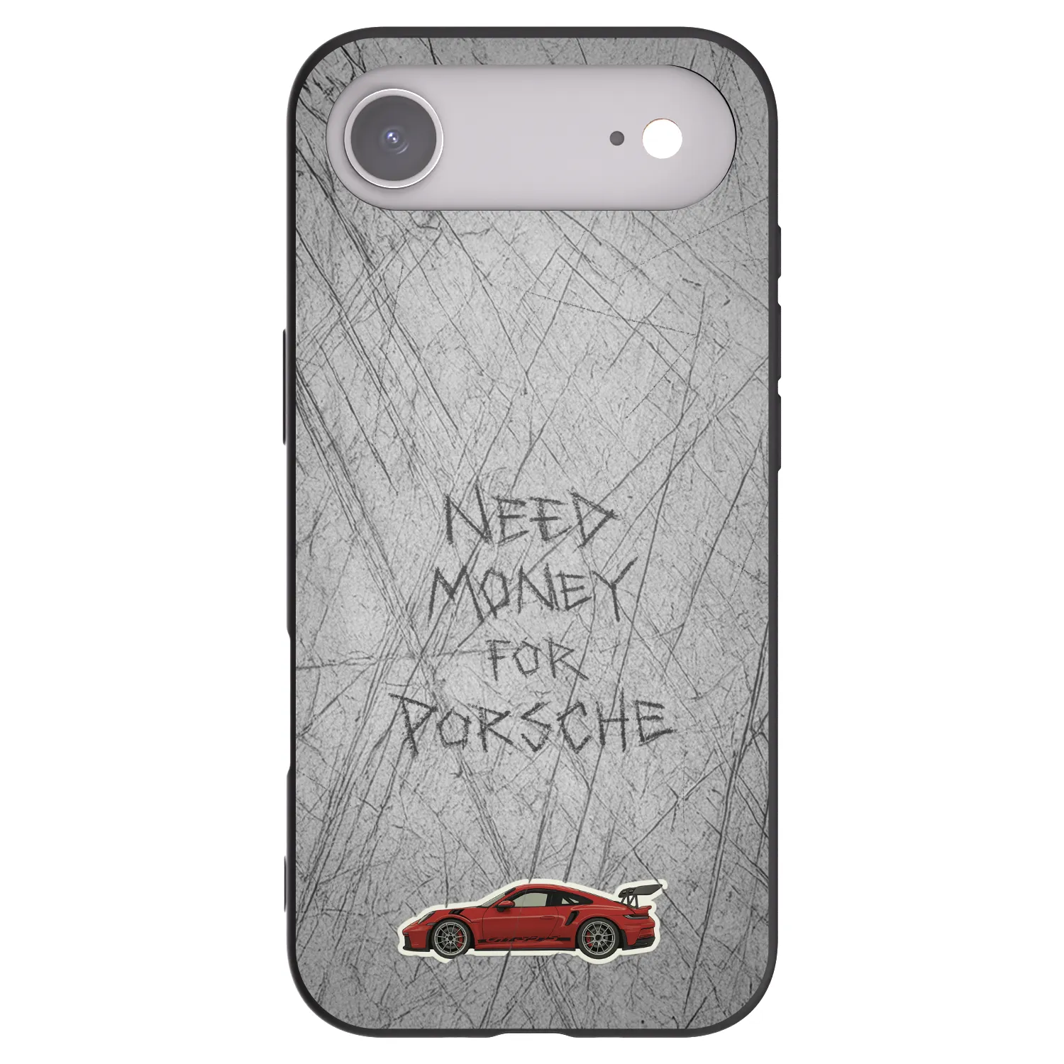 Picasee crna silikonska maskica za Apple iPhone Air - Garage Scratch