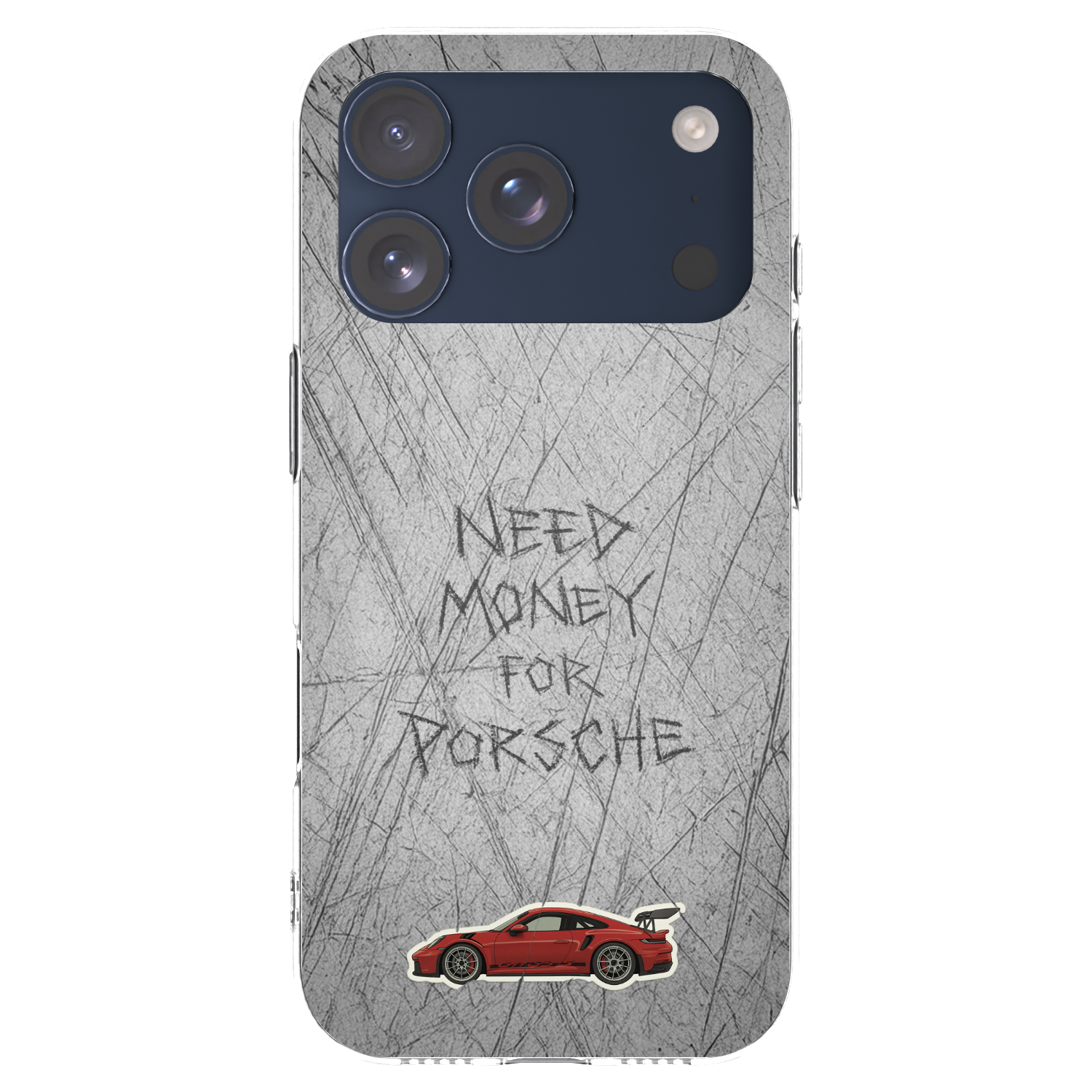 Picasee silikonska prozirna maskica za Apple iPhone 17 Pro - Garage Scratch