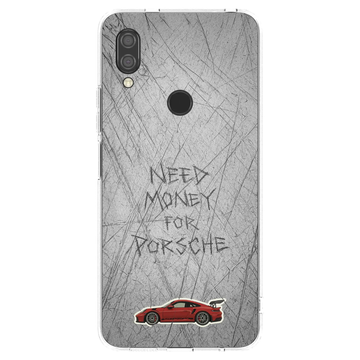 Picasee silikonska prozirna maskica za Xiaomi Redmi 7 - Garage Scratch