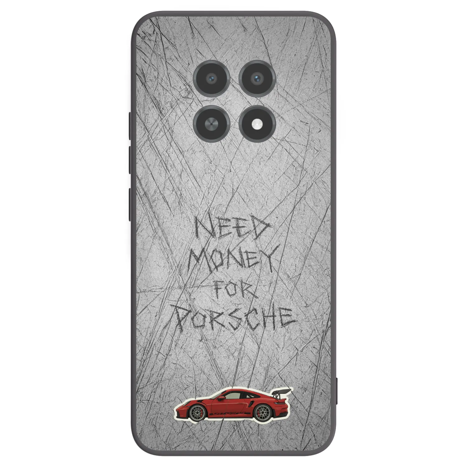 Picasee crna silikonska maskica za Realme 12X - Garage Scratch