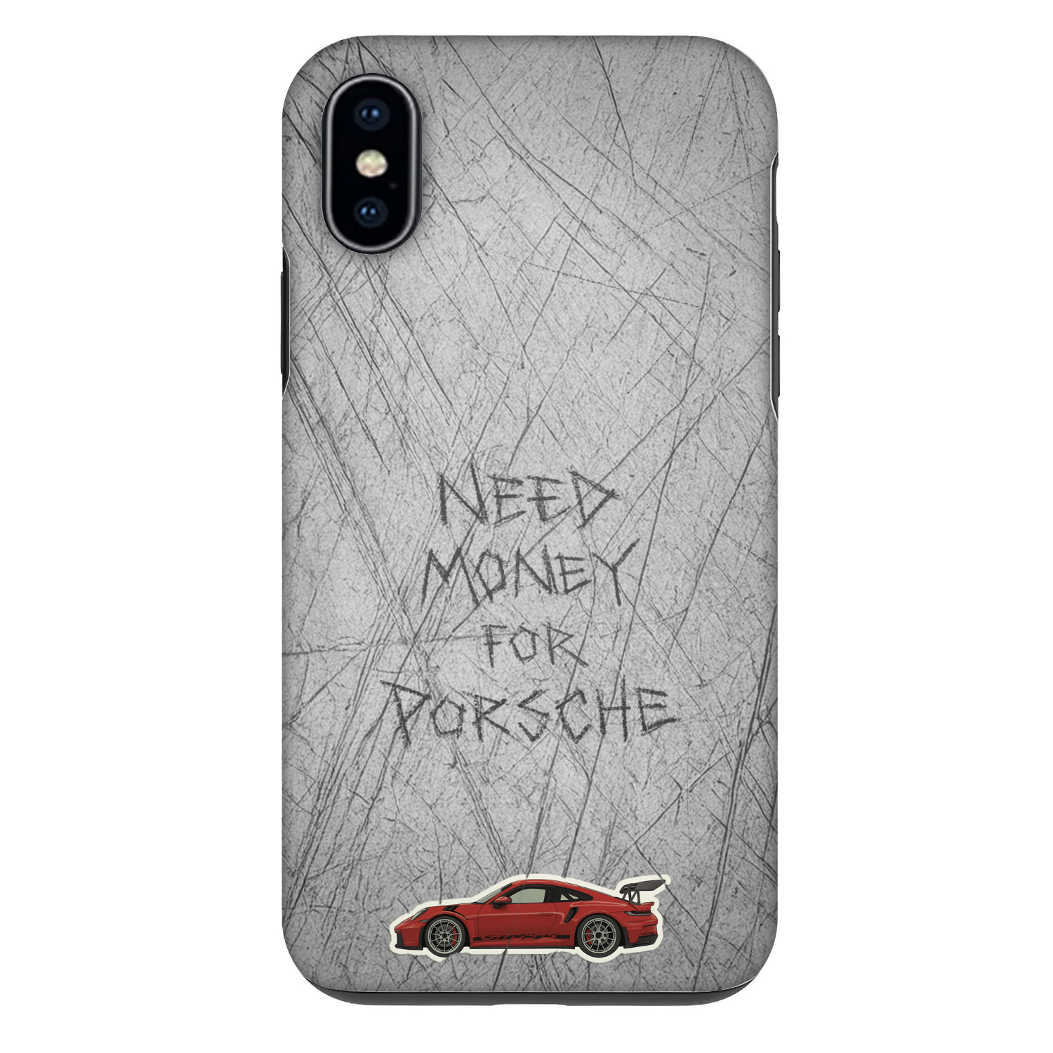 Picasee Fashion Case za Apple iPhone X/XS - Garage Scratch