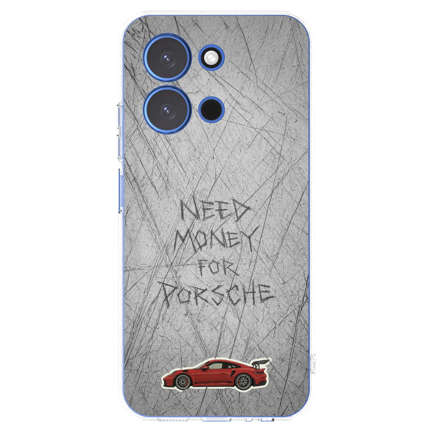 Picasee silikonska prozirna maskica za Xiaomi Redmi 15C 4G - Garage Scratch