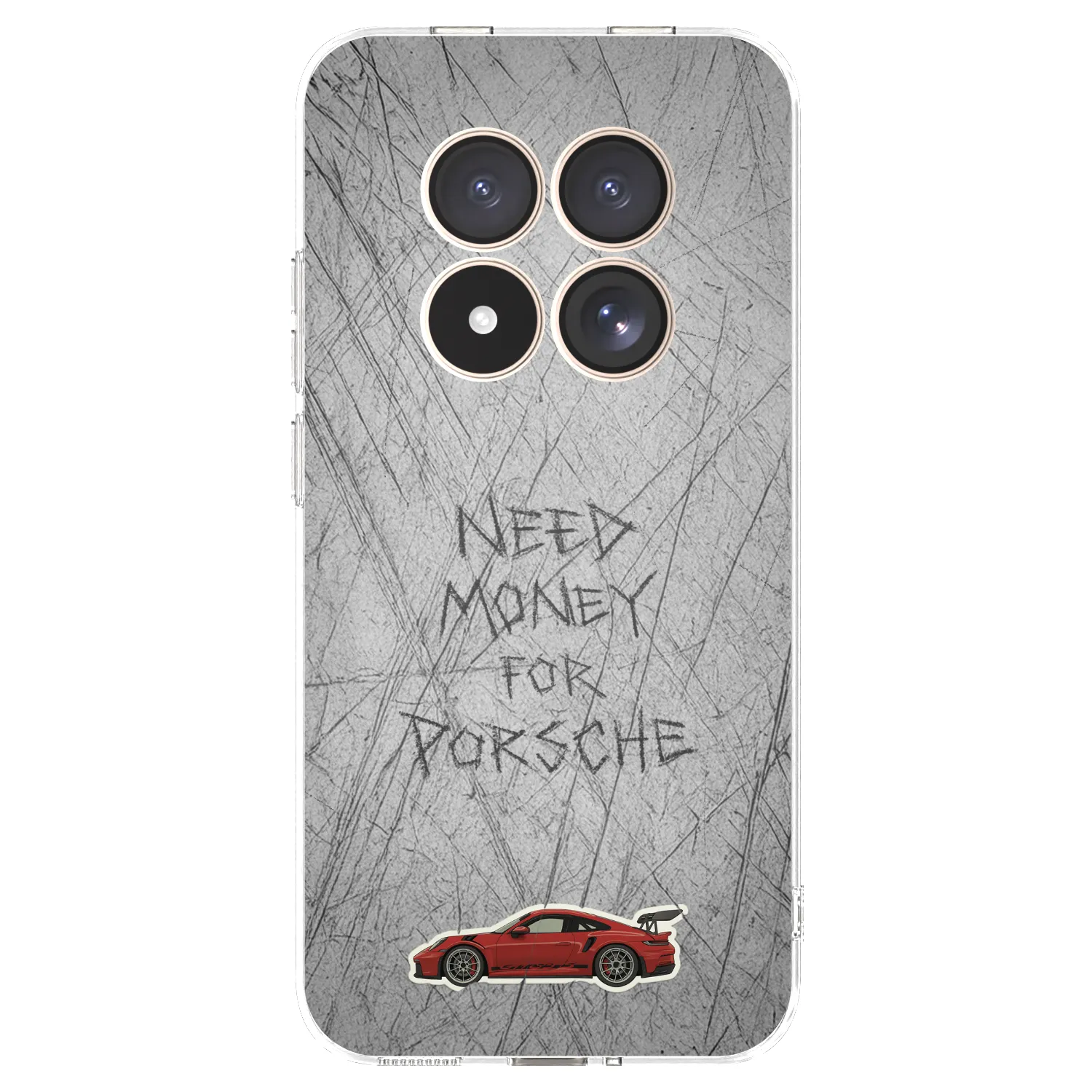 Picasee silikonska prozirna maskica za Xiaomi Redmi Note 15 Pro 4G - Garage Scratch