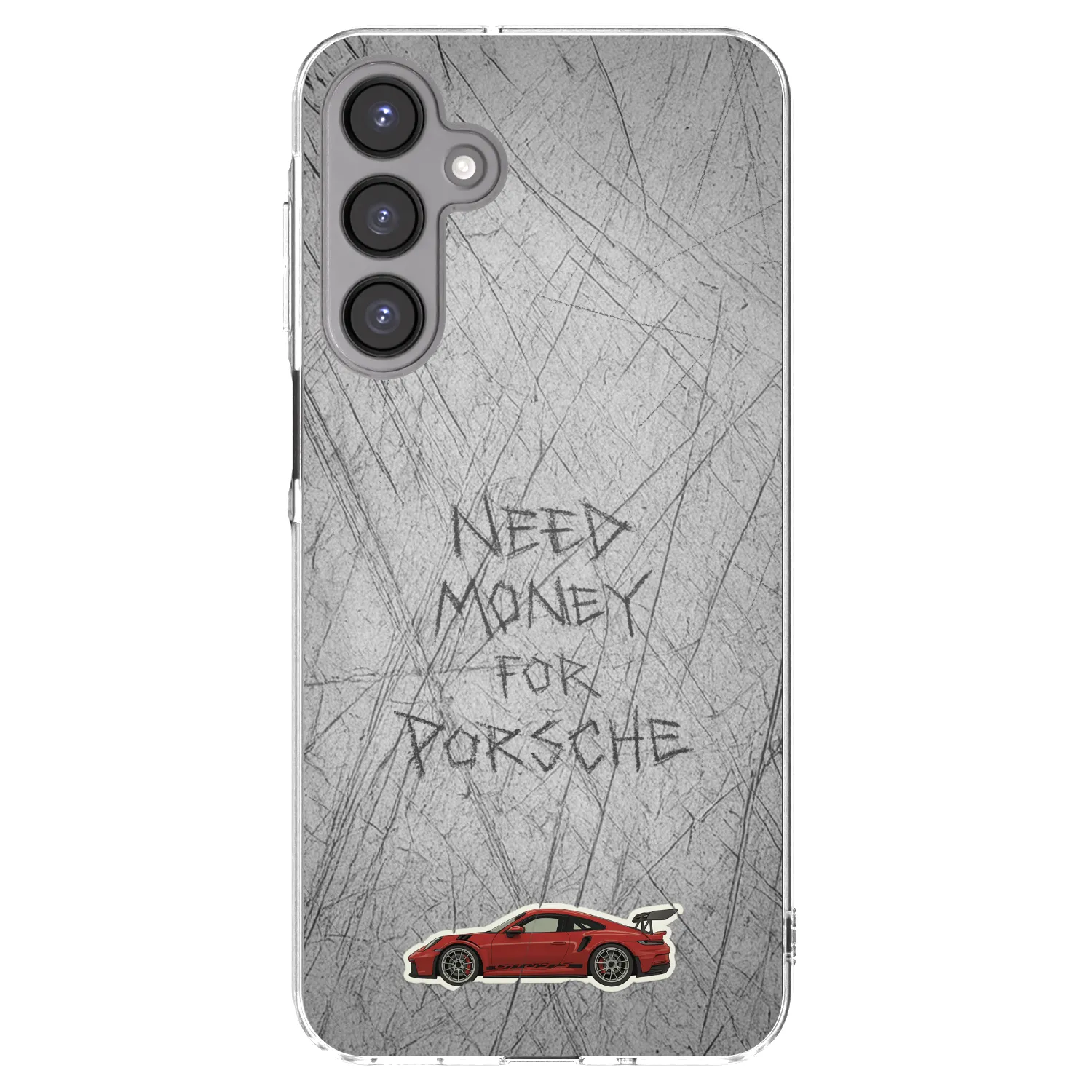 Picasee silikonska prozirna maskica za Samsung Galaxy A16 4G - Garage Scratch