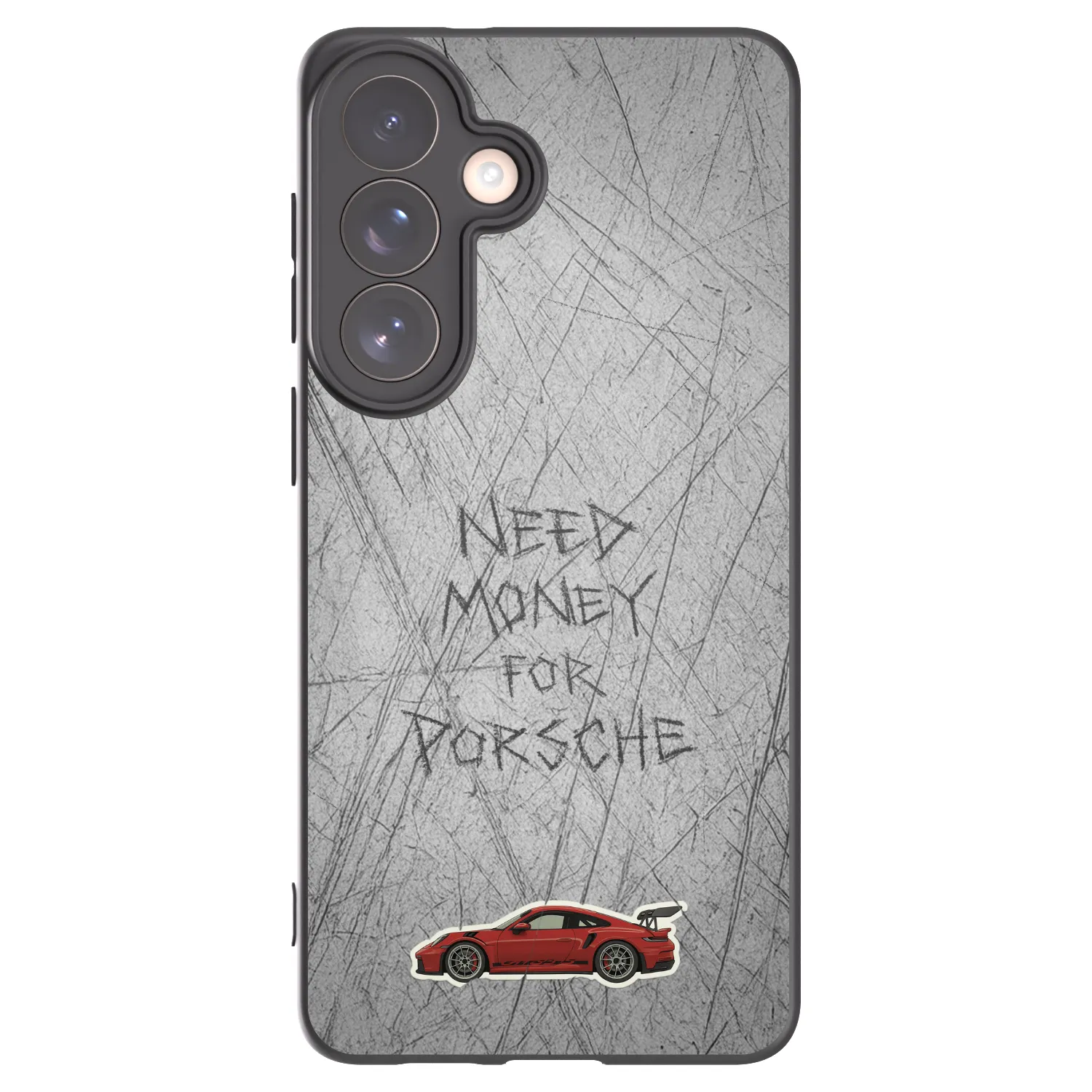 Picasee crna silikonska maskica za Samsung Galaxy S26+ - Garage Scratch