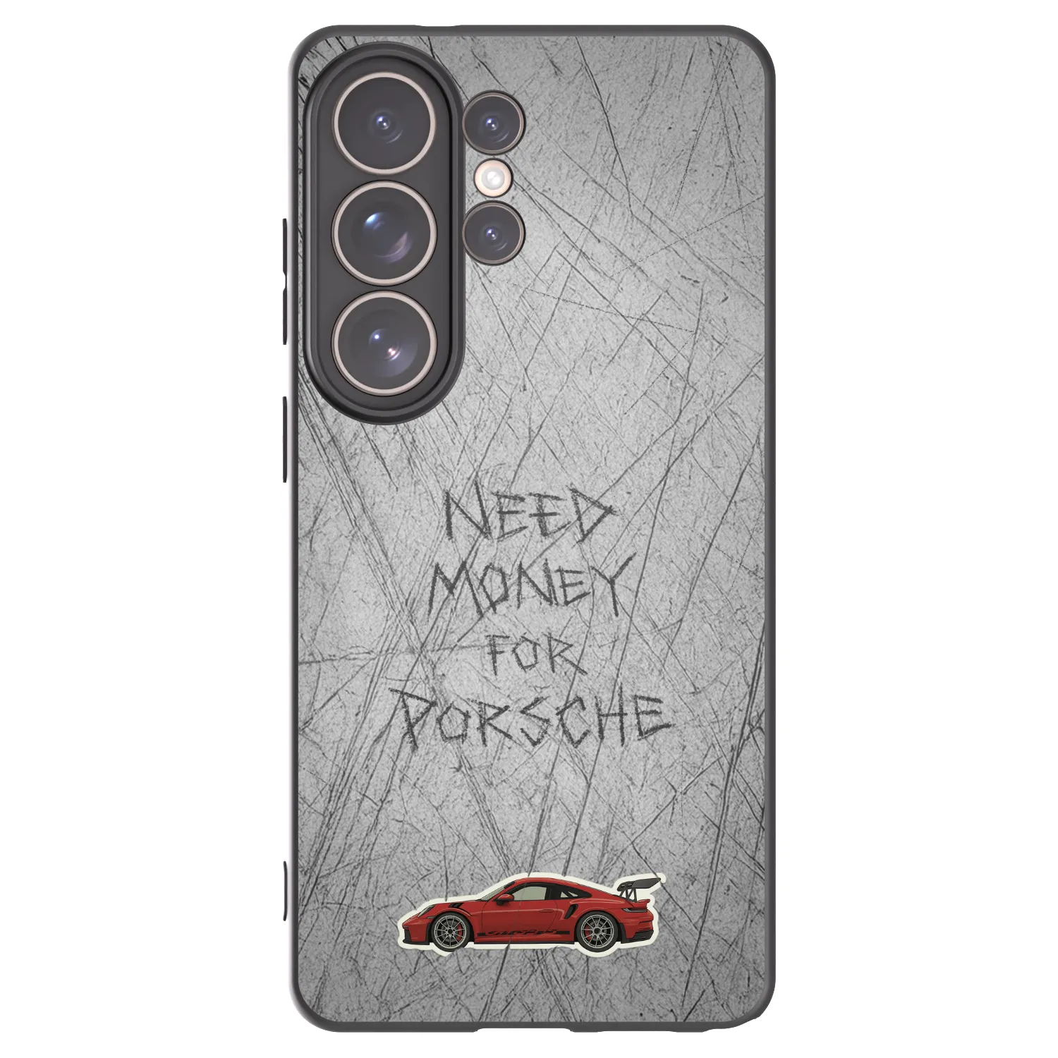 Picasee crna silikonska maskica za Samsung Galaxy S26 Ultra - Garage Scratch