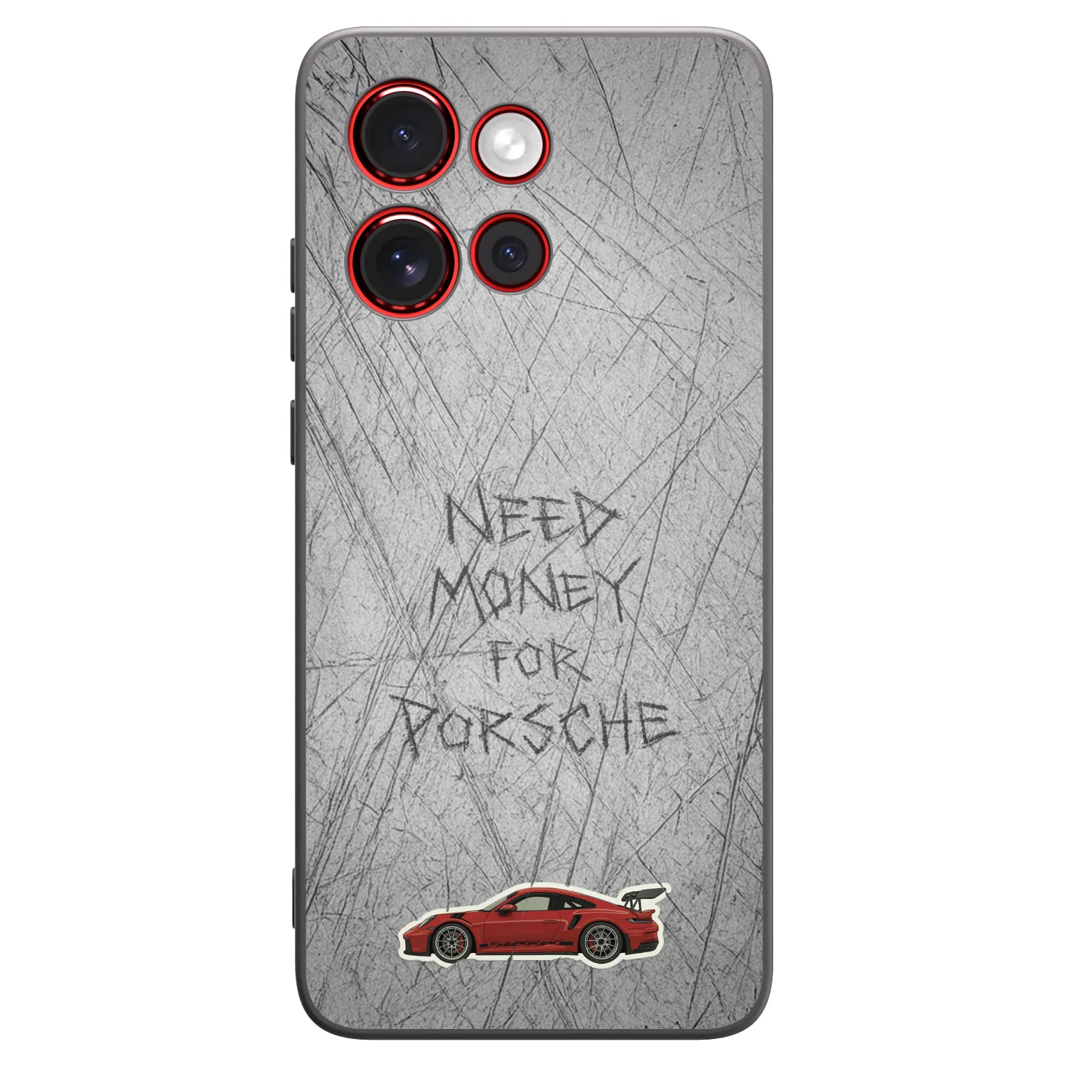 Picasee crna silikonska maskica za Motorola Edge 60 Neo 5G - Garage Scratch