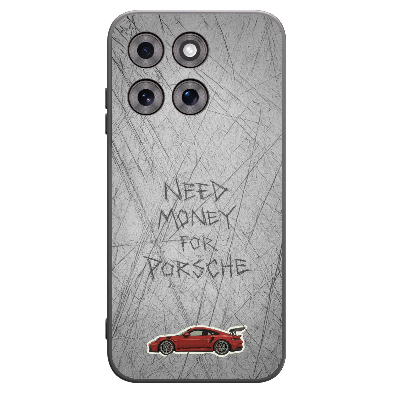 Picasee crna silikonska maskica za Motorola Moto G77 - Garage Scratch