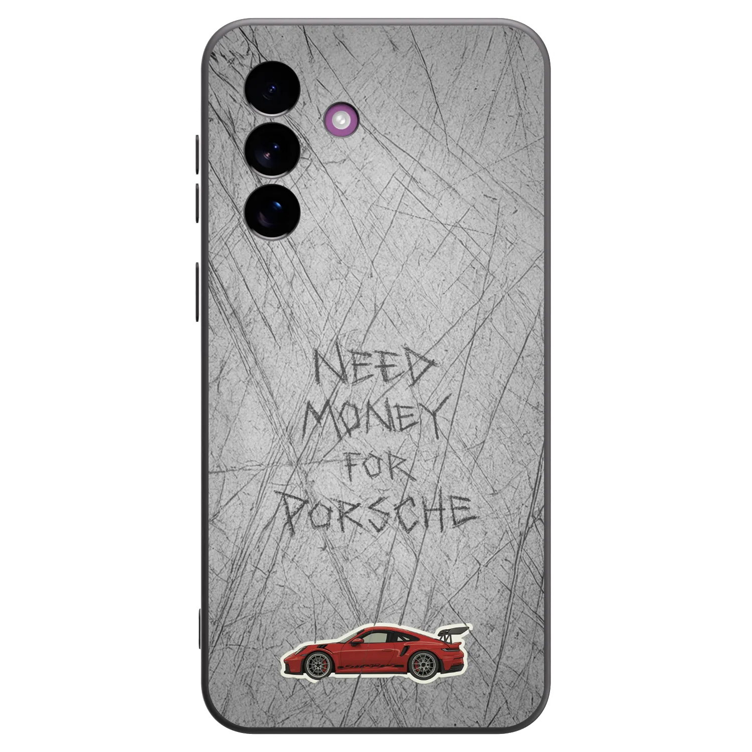 Picasee crna silikonska maskica za Samsung Galaxy A37 - Garage Scratch