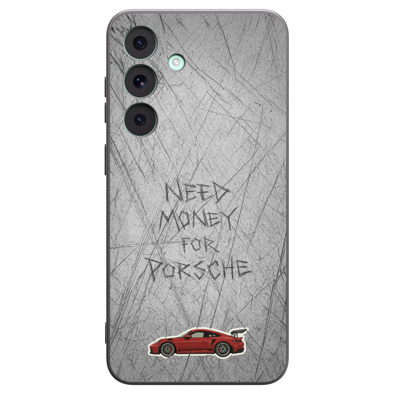 Picasee crna silikonska maskica za Samsung Galaxy S26 FE - Garage Scratch