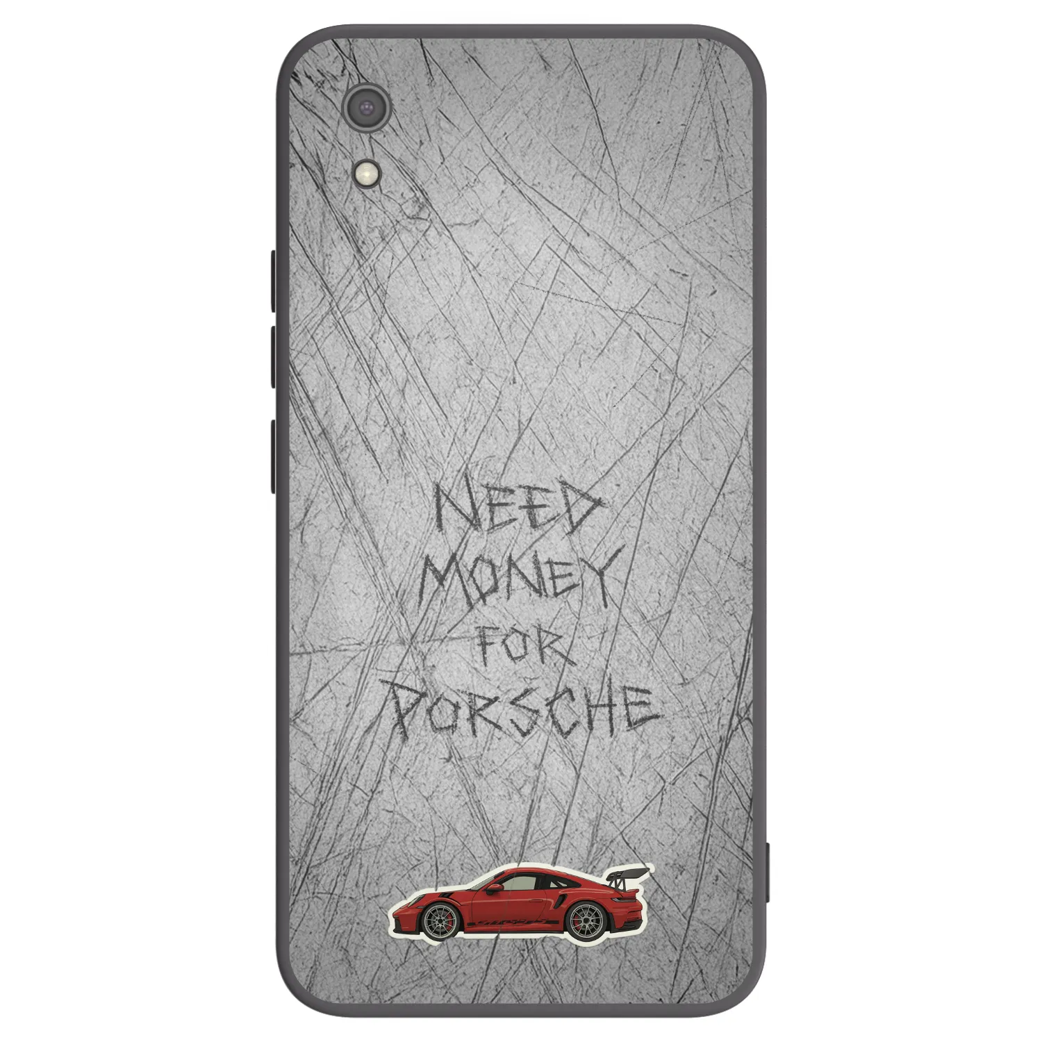 Picasee crna silikonska maskica za Xiaomi Redmi 7A - Garage Scratch