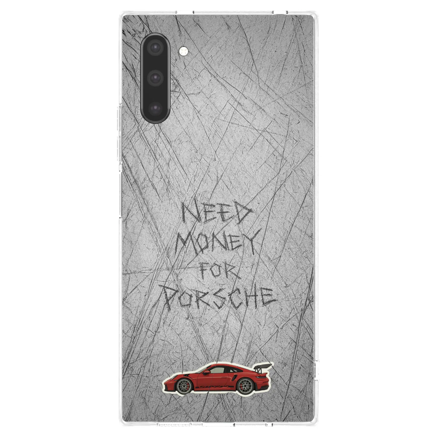 Picasee silikonska prozirna maskica za Samsung Galaxy Note 10 N970F - Garage Scratch