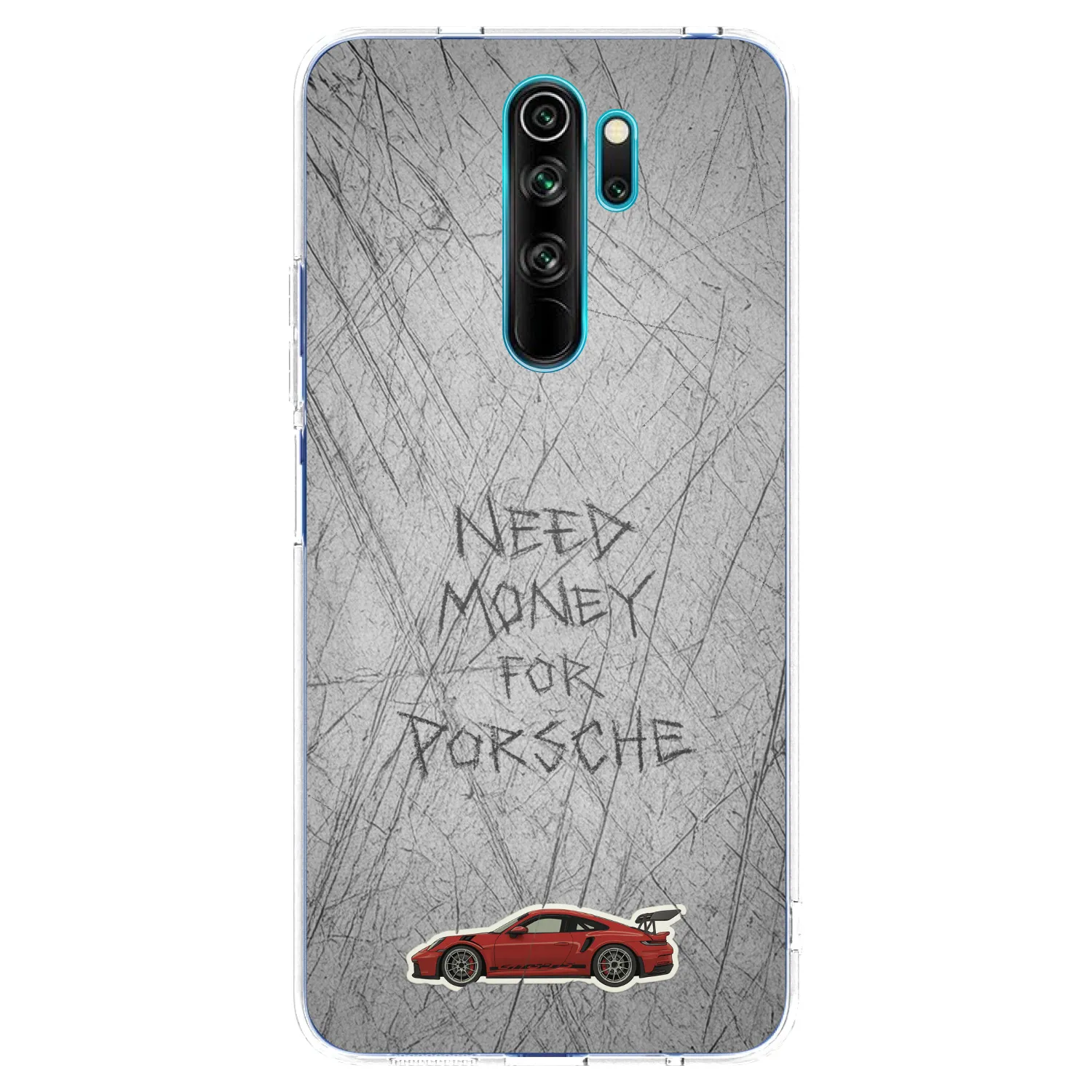 Picasee silikonska prozirna maskica za Xiaomi Redmi Note 8 Pro - Garage Scratch