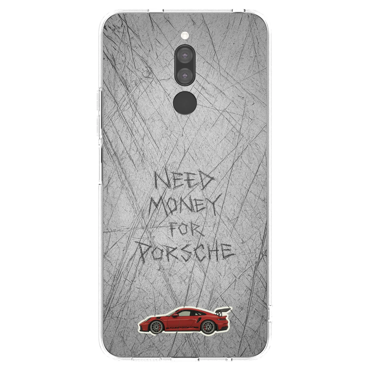 Picasee silikonska prozirna maskica za Xiaomi Redmi 8 - Garage Scratch