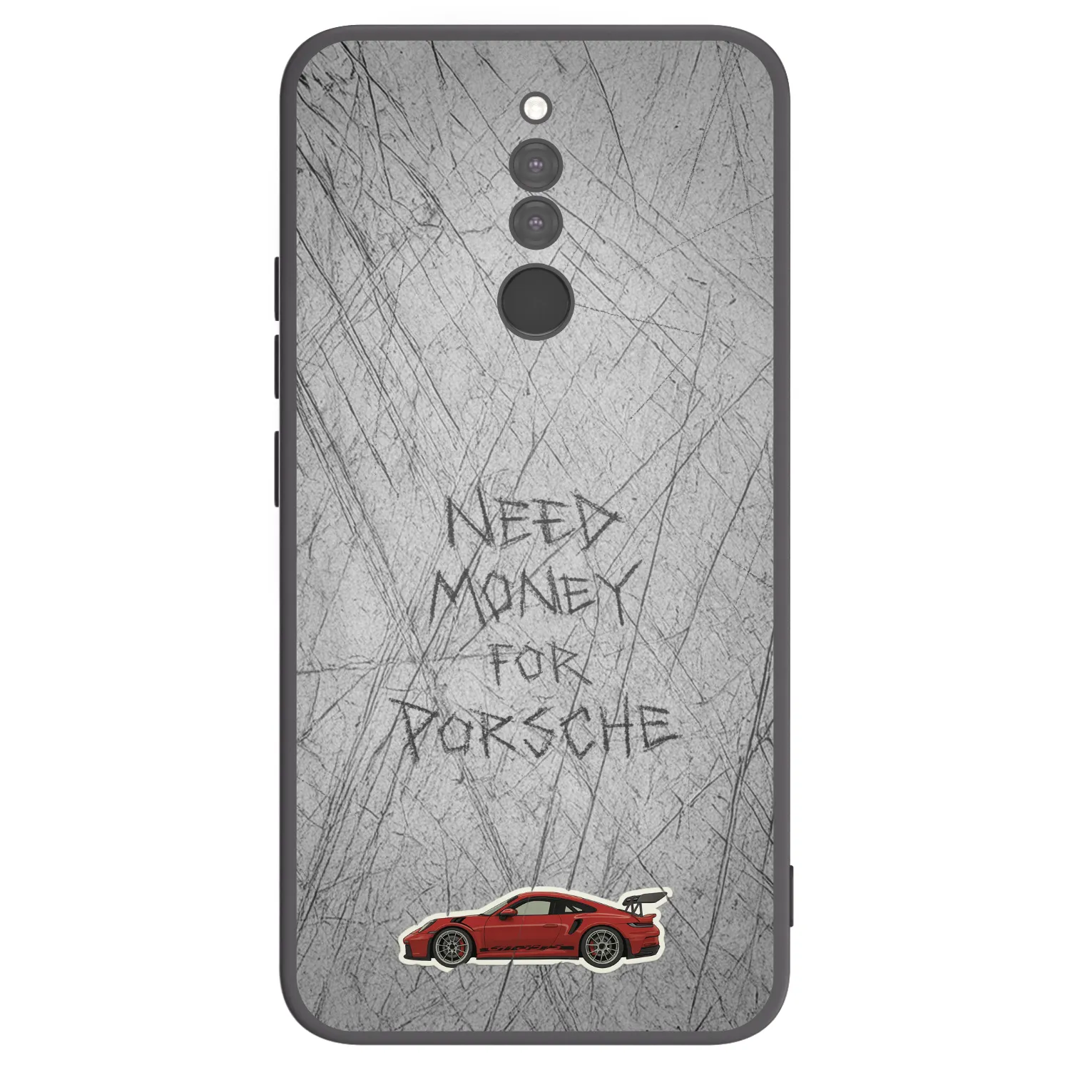 Picasee crna silikonska maskica za Xiaomi Redmi 8 - Garage Scratch