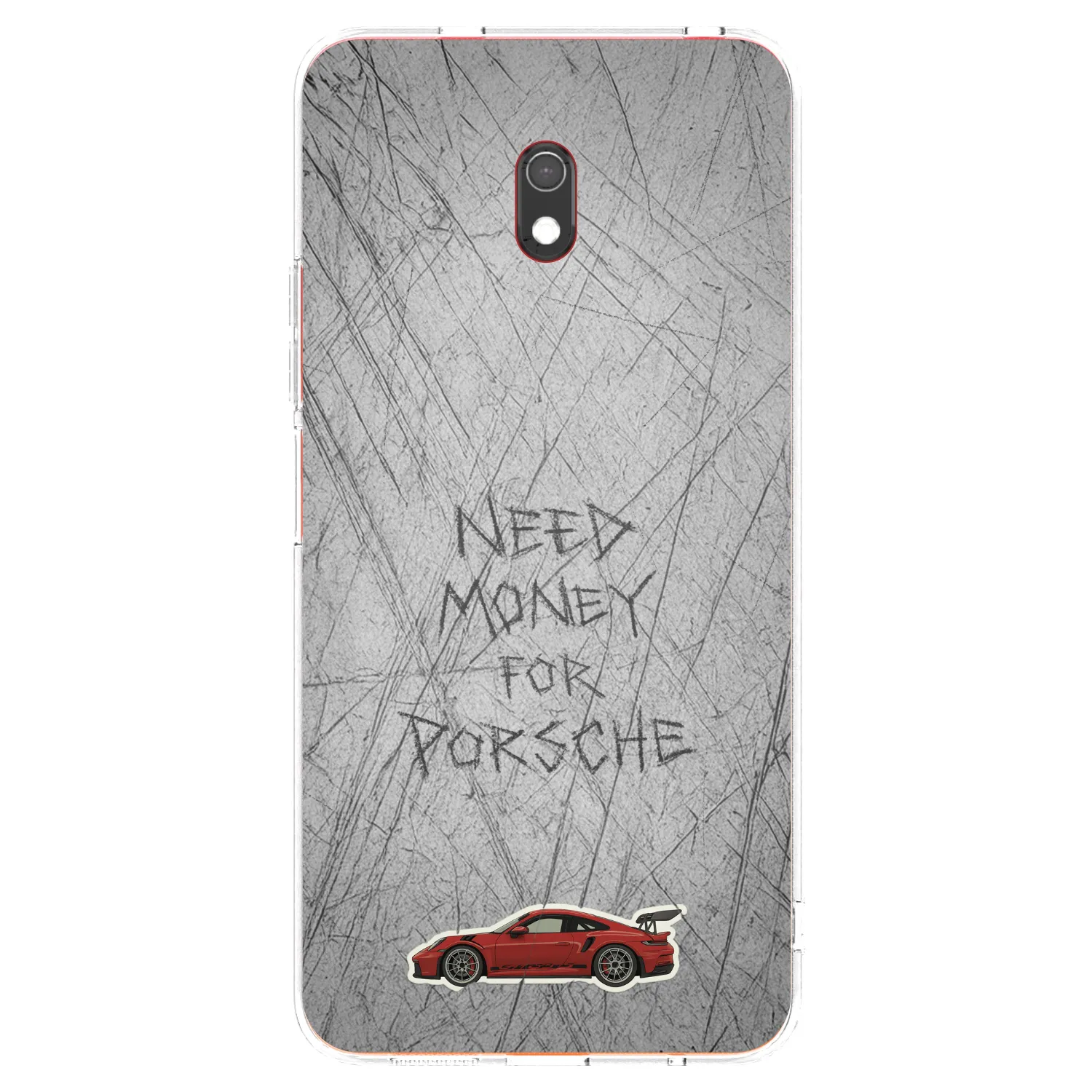 Picasee silikonska prozirna maskica za Xiaomi Redmi 8A - Garage Scratch