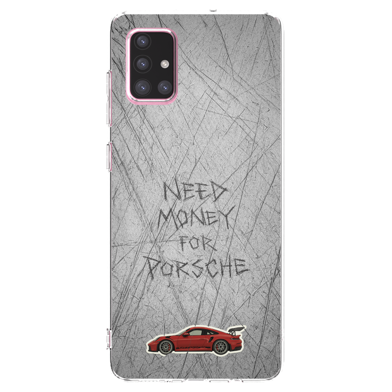 Picasee silikonska prozirna maskica za Samsung Galaxy A71 A715F - Garage Scratch