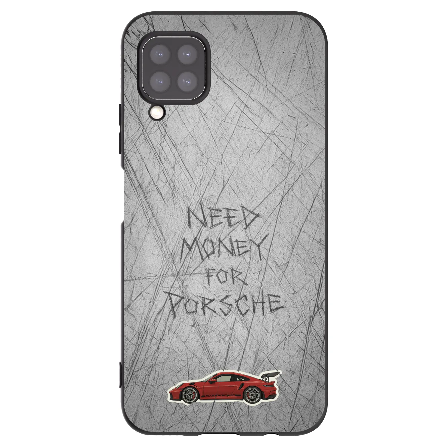 Picasee crna silikonska maskica za Huawei P40 Lite - Garage Scratch
