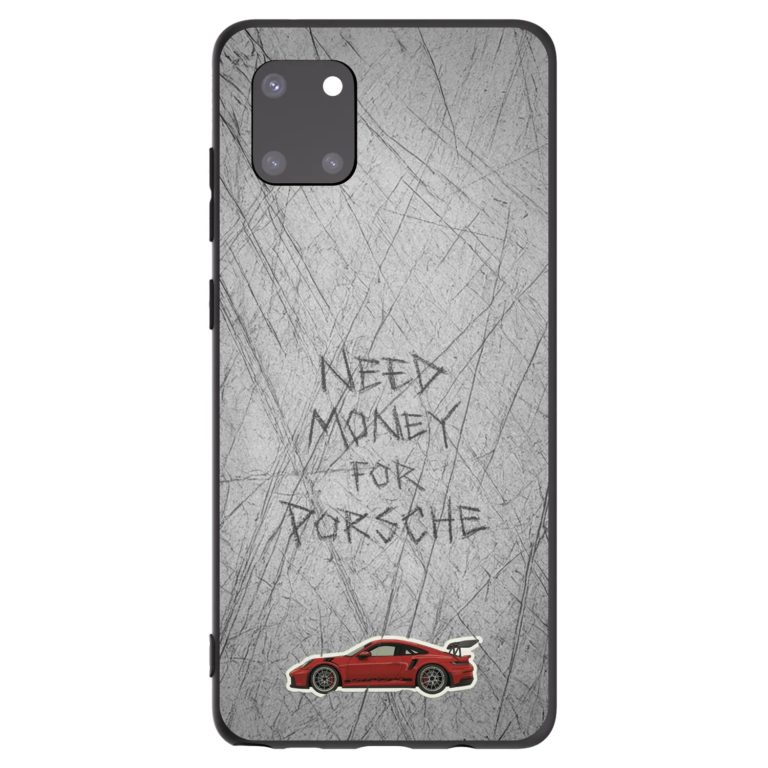 Picasee crna silikonska maskica za Samsung Galaxy Note 10 Lite N770F - Garage Scratch