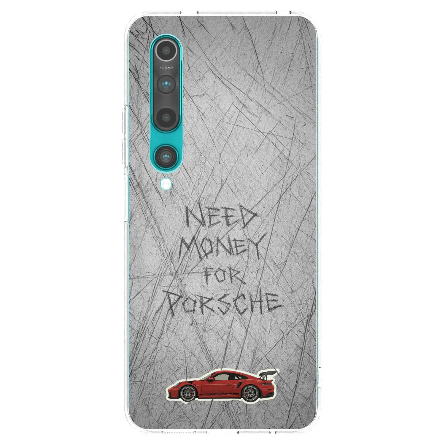 Picasee silikonska prozirna maskica za Xiaomi Mi 10 - Garage Scratch