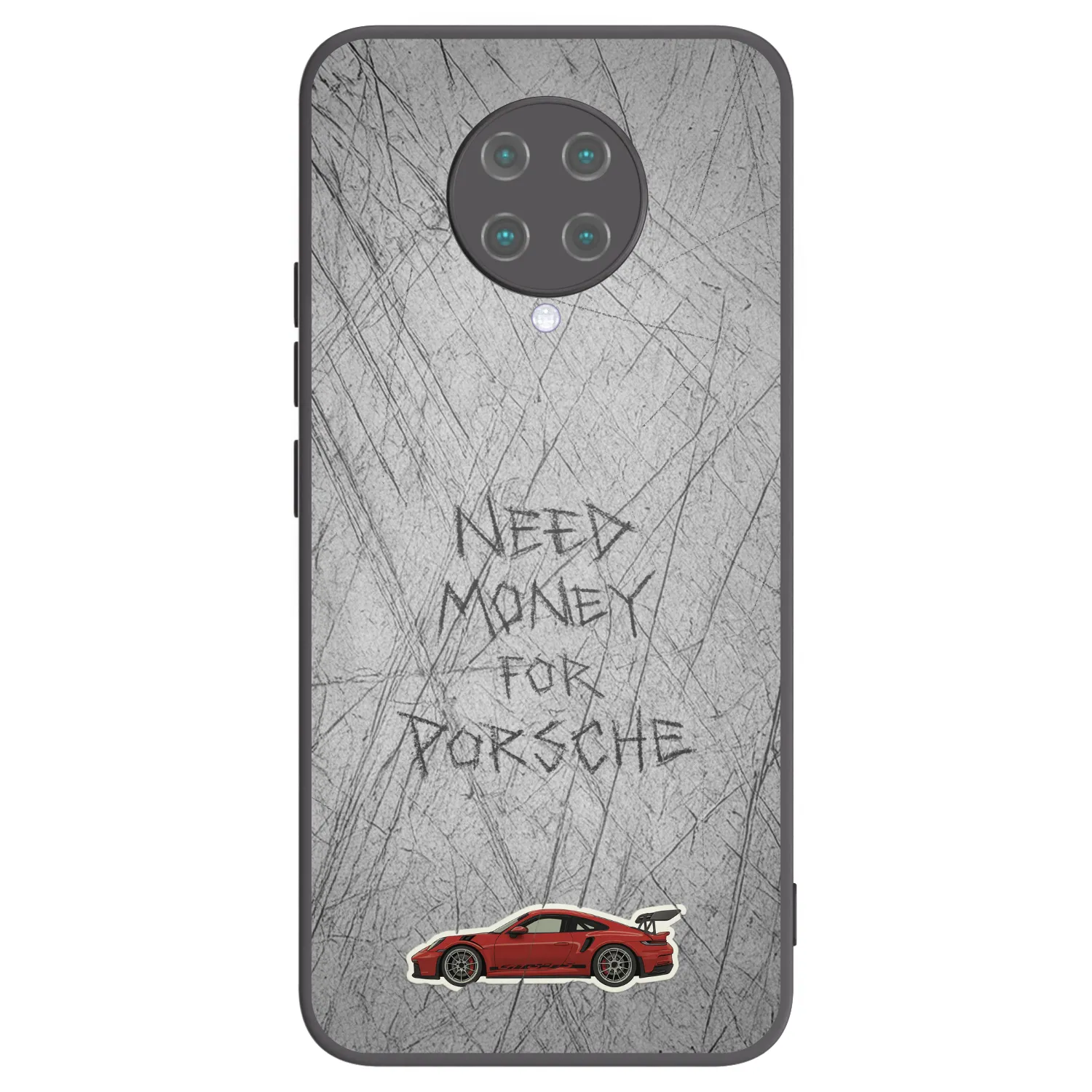 Picasee crna silikonska maskica za Xiaomi Poco F2 Pro - Garage Scratch
