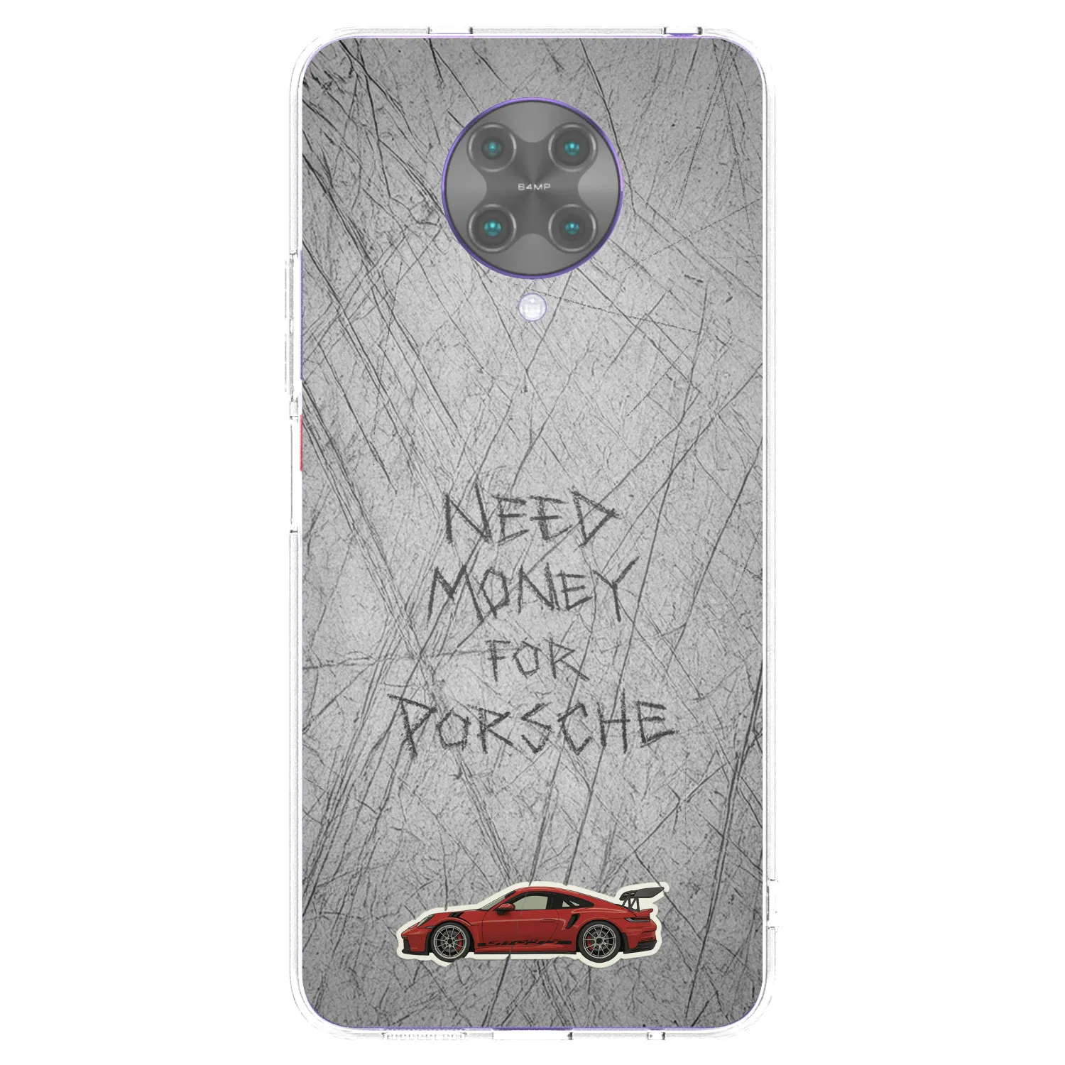Picasee silikonska prozirna maskica za Xiaomi Poco F2 Pro - Garage Scratch