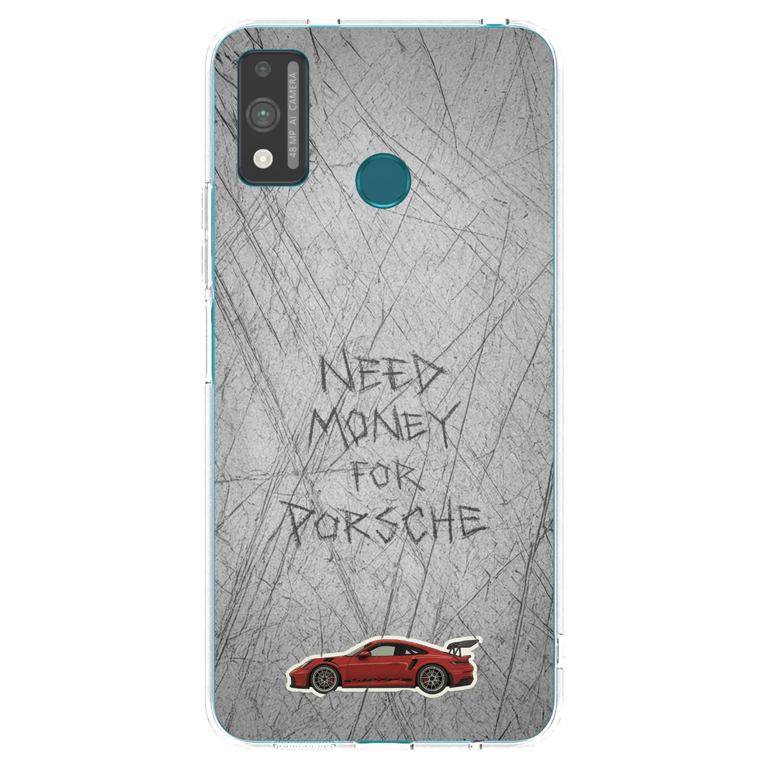 Picasee silikonska prozirna maskica za Honor 9X Lite - Garage Scratch
