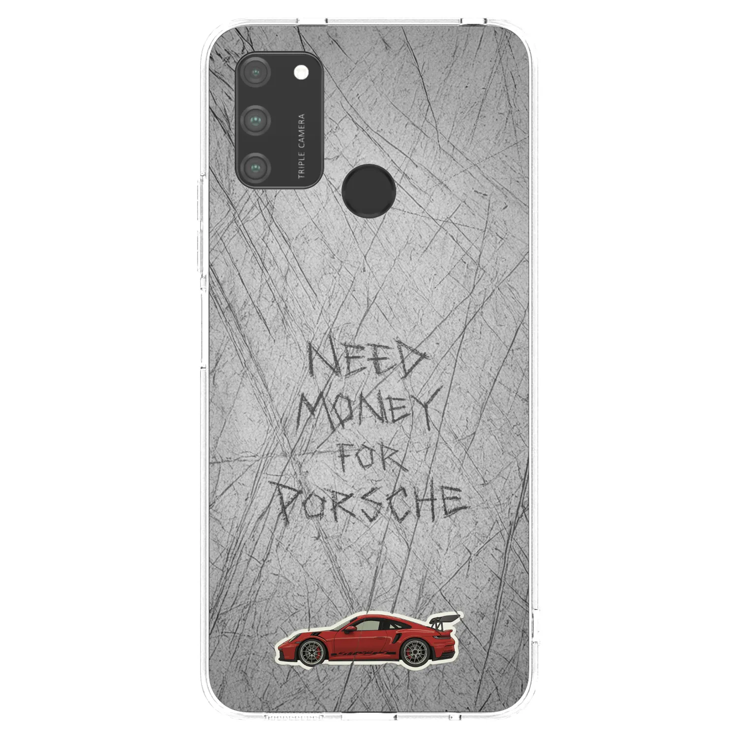 Picasee silikonska prozirna maskica za Honor 9A - Garage Scratch