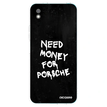 Picasee crna silikonska maskica za Xiaomi Redmi 9A - Black Dollar